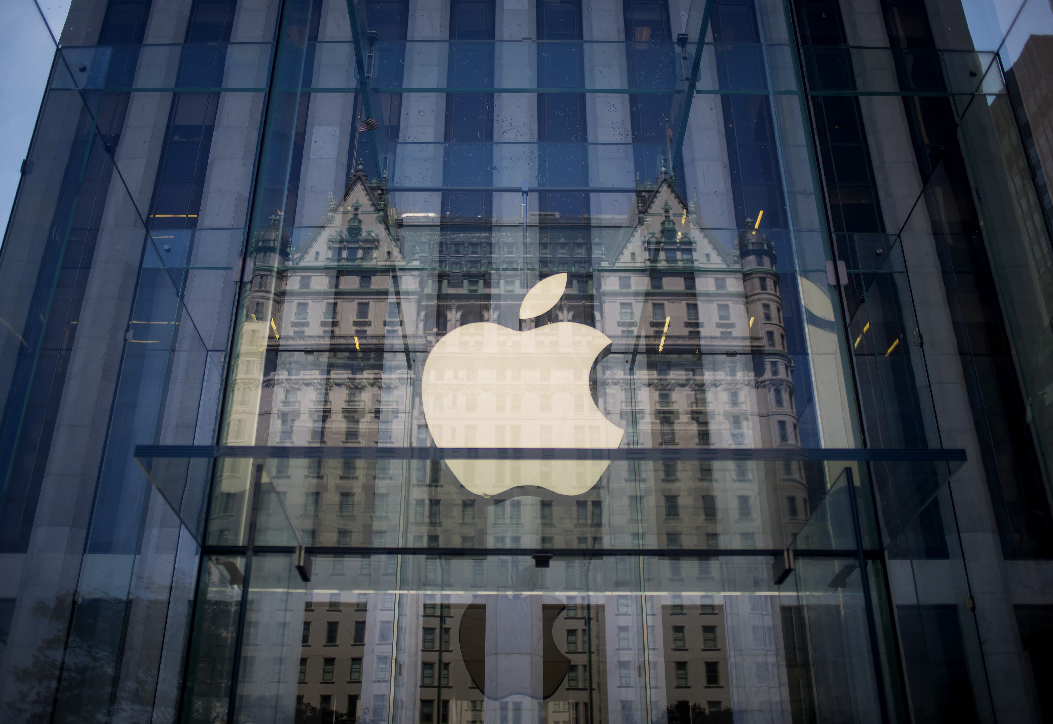 An Apple Store in New York City.