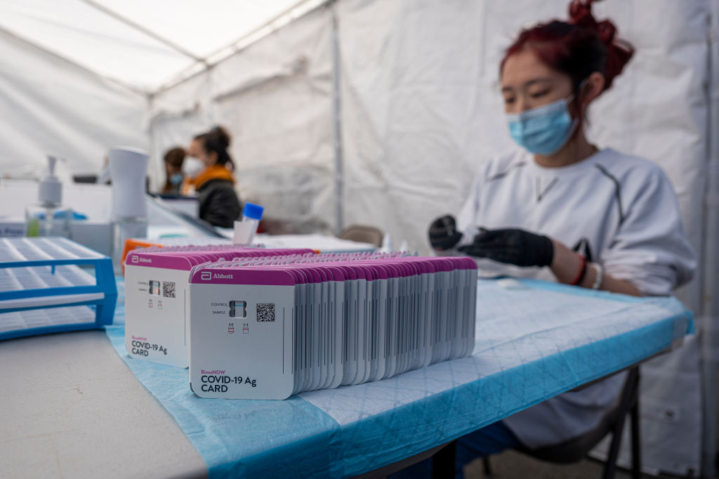 A Covid-19 Testing And Vaccination Site