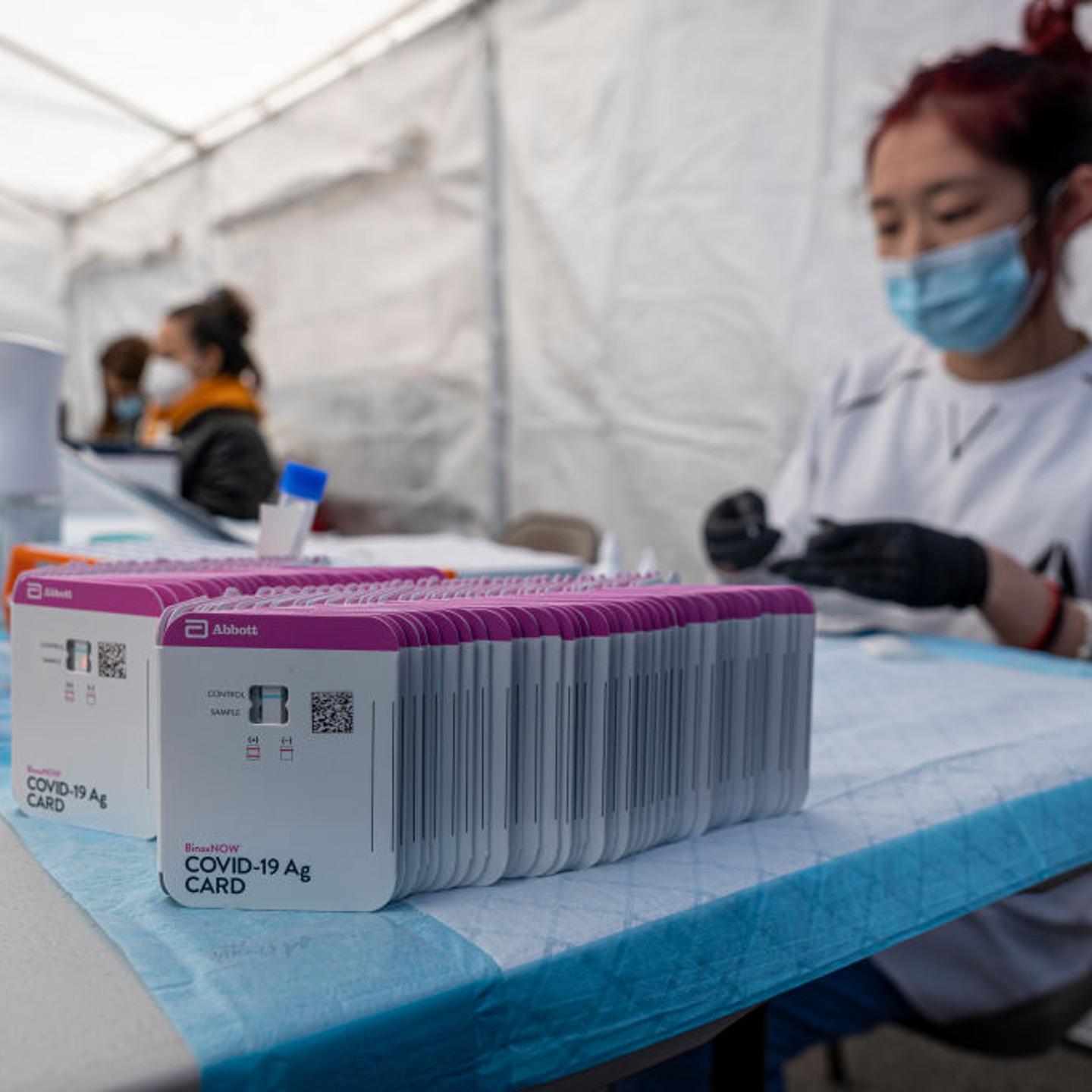 A Covid-19 Testing And Vaccination Site