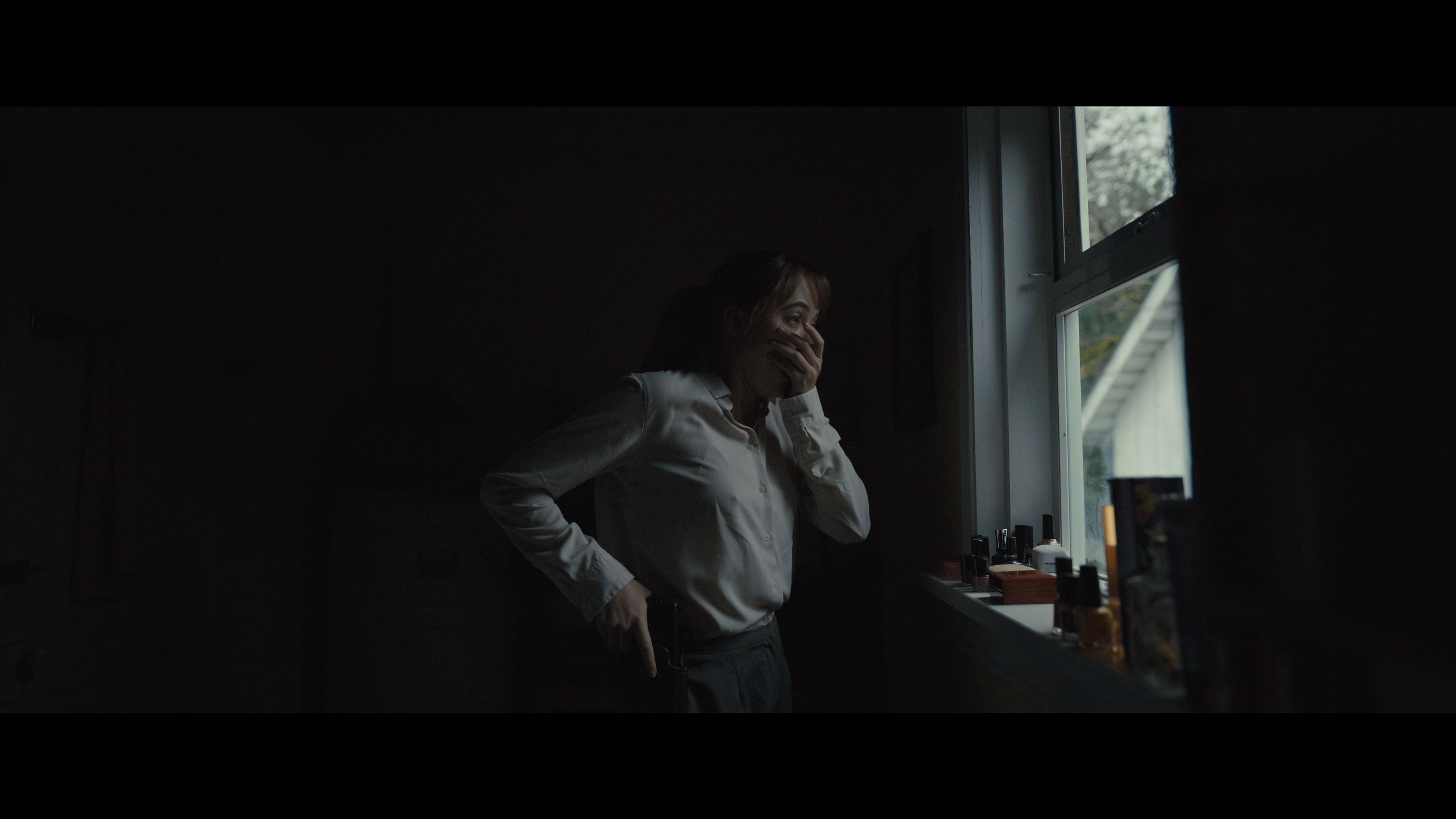 Maika Monroe as Lee Harker in 'Longlegs'