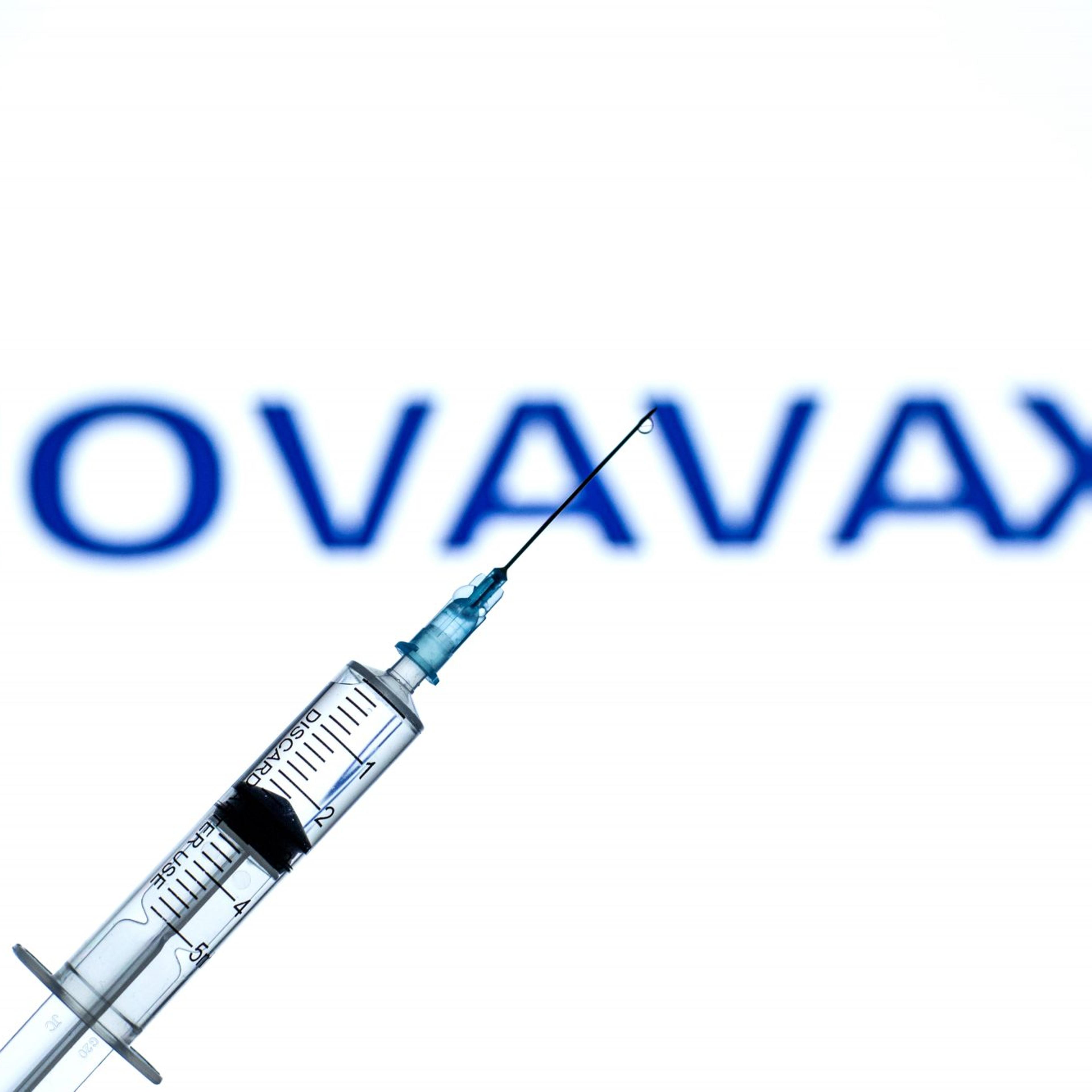 In this photo illustration a medical syringe seen displayed