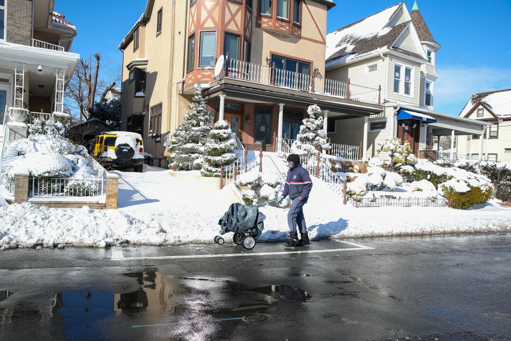 Snowfall in New Jersey