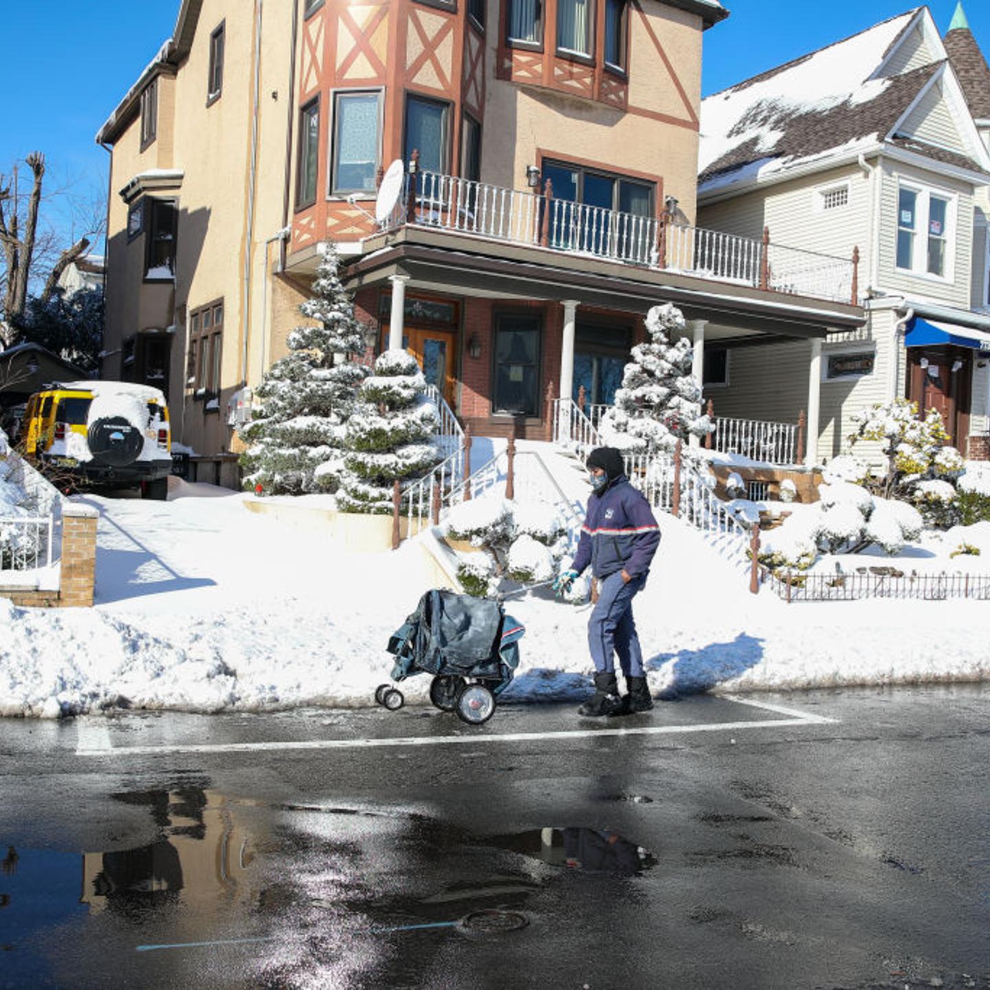Snowfall in New Jersey