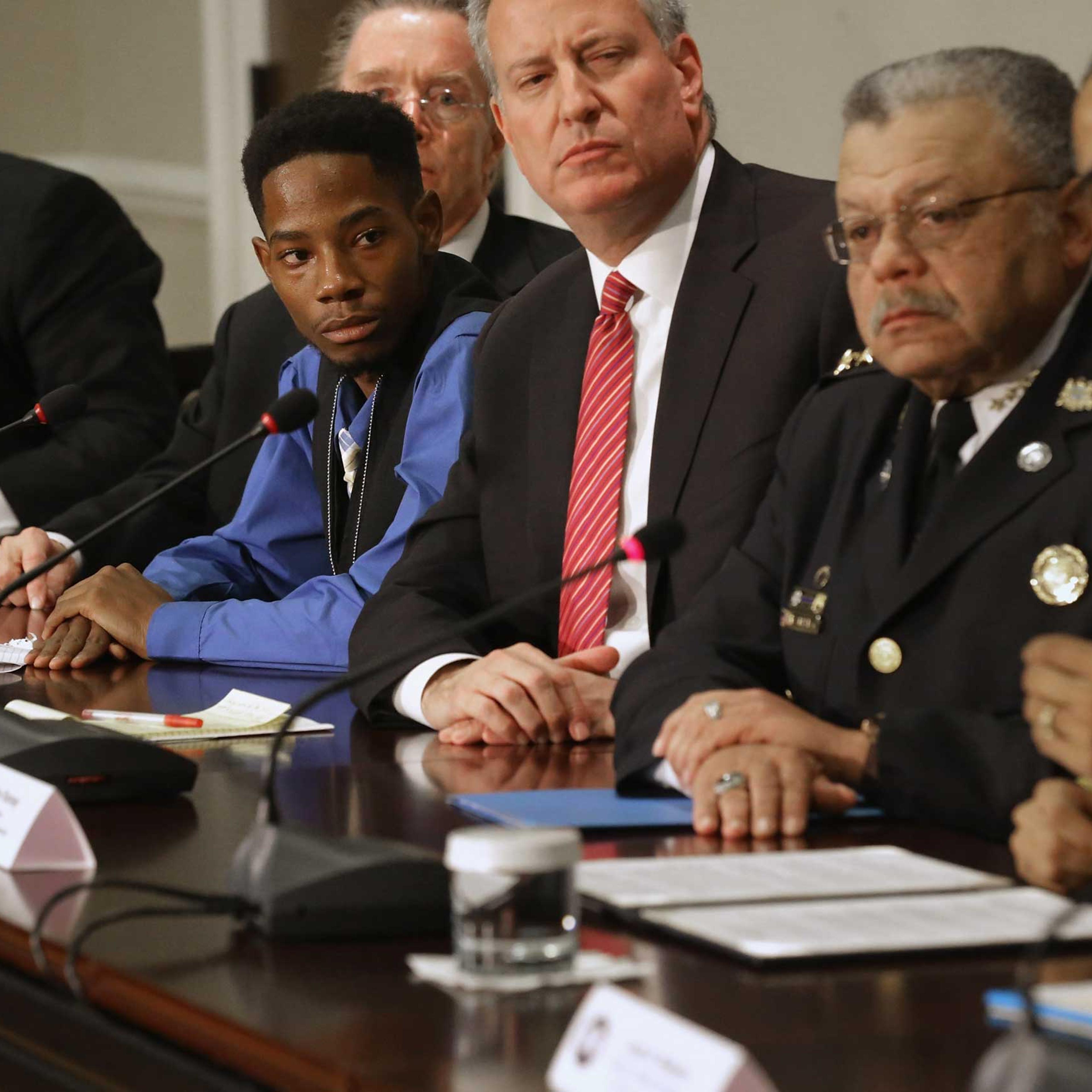 Obama Holds Meeting On Building Trust In Communities After Ferguson Unrest