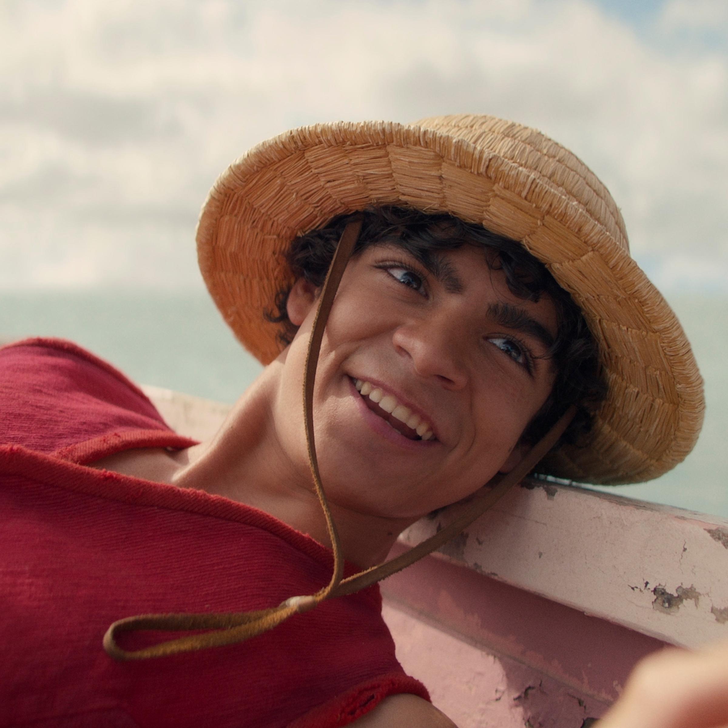One Piece. Iñaki Godoy as Monkey D. Luffy in season 1 of One Piece. Cr. Courtesy of Netflix © 2023