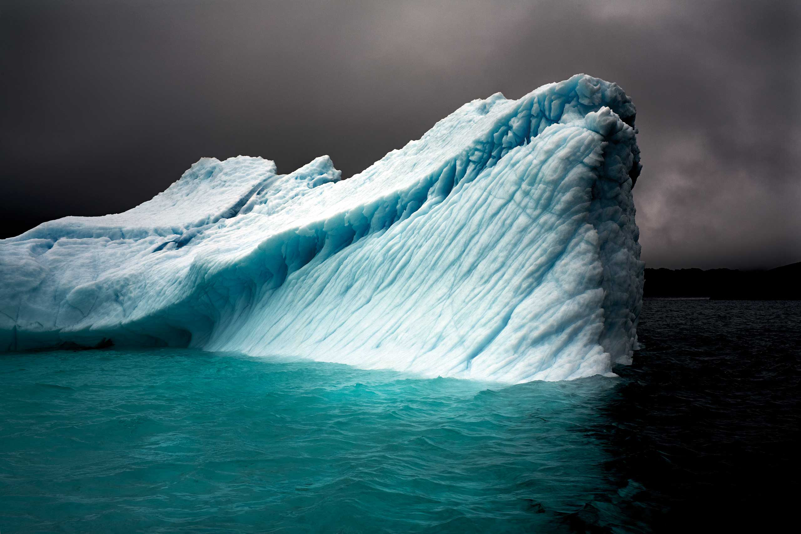 <i>Breaching Iceberg</i><br>Greenland, August 2008