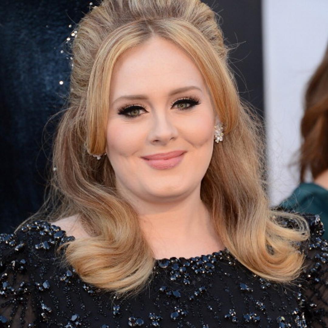 Adele at the Oscars in Hollywood on Feb. 24, 2013.