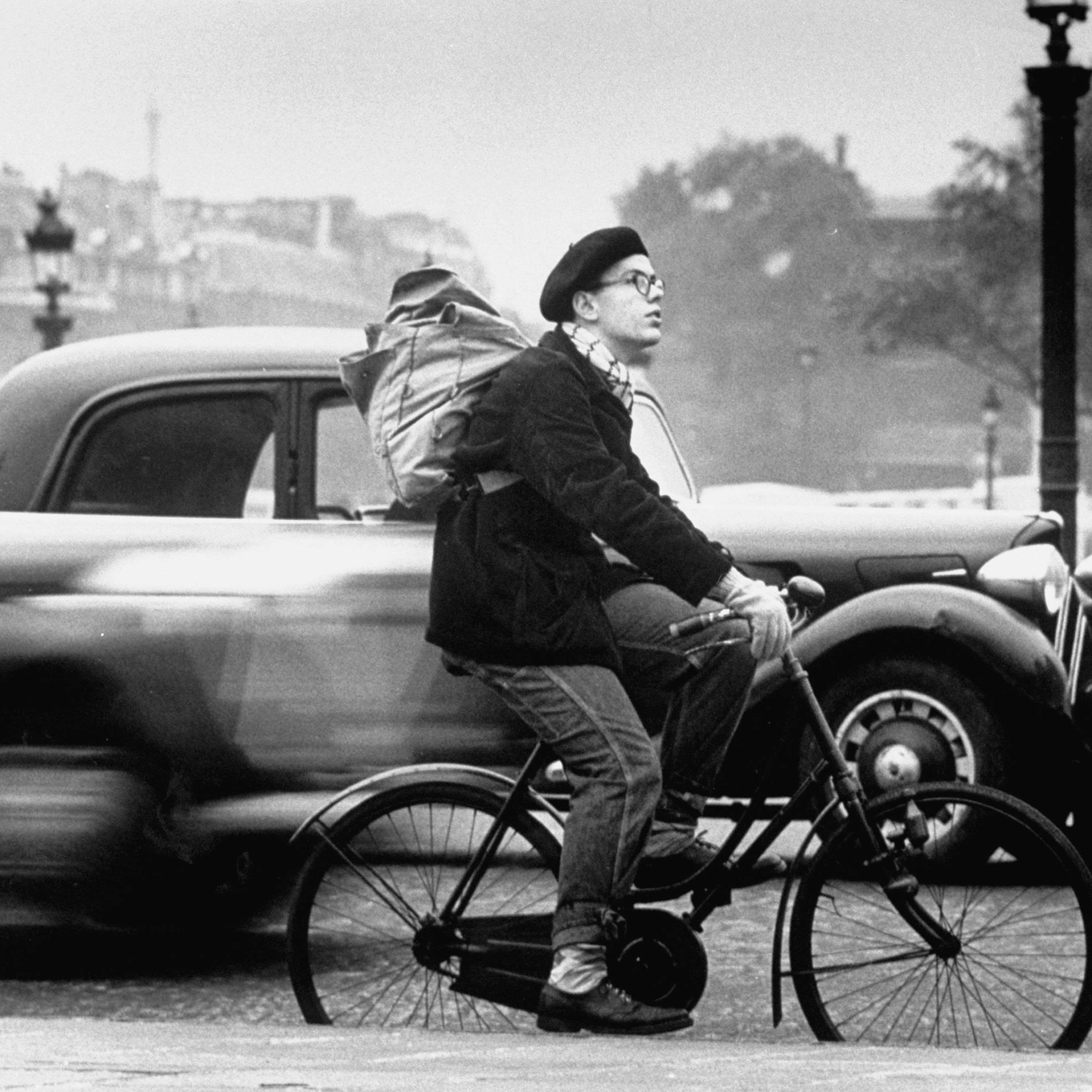 American teens in Paris 1952