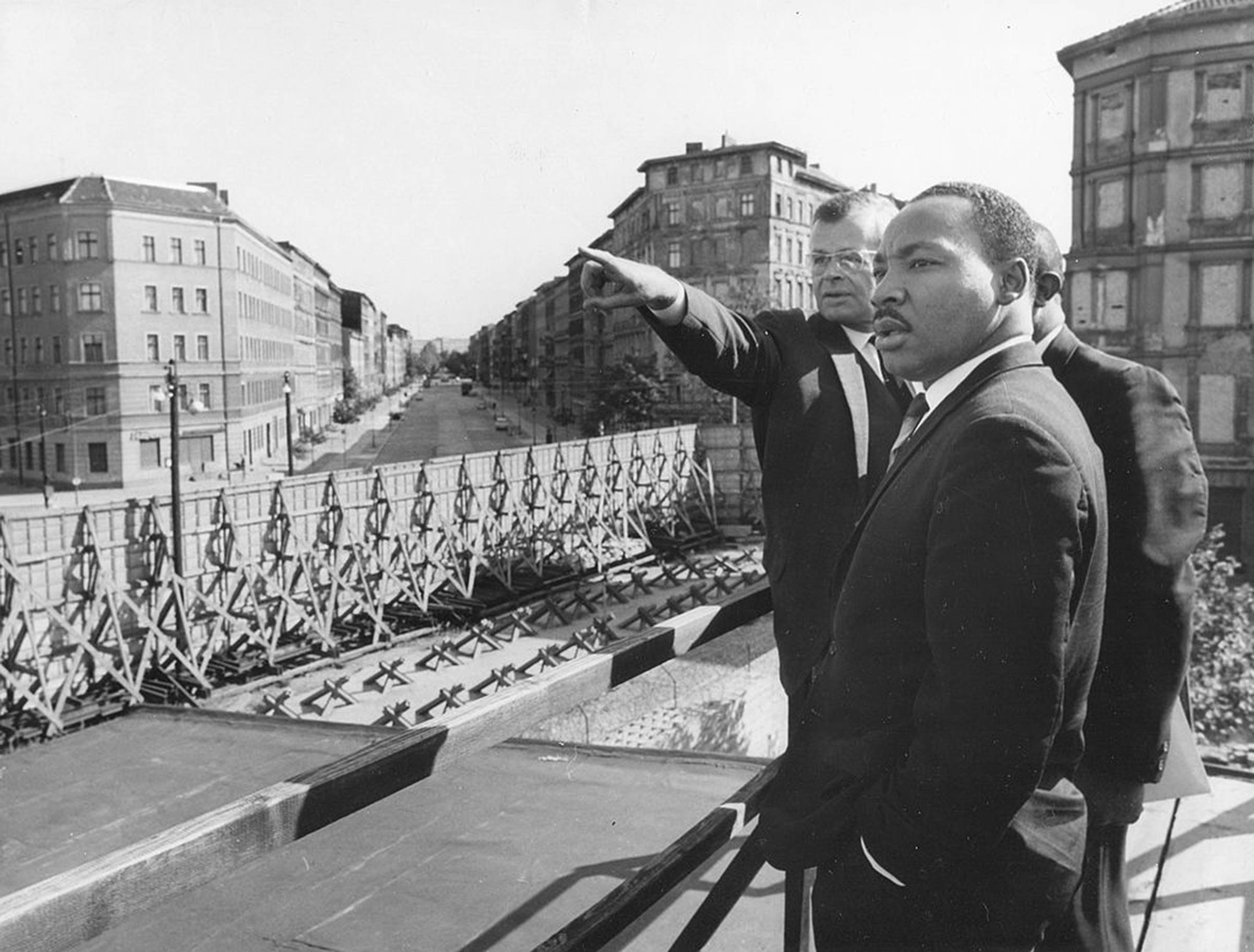 Martin Luther King in Berlin on Sept. 12, 1964. 
