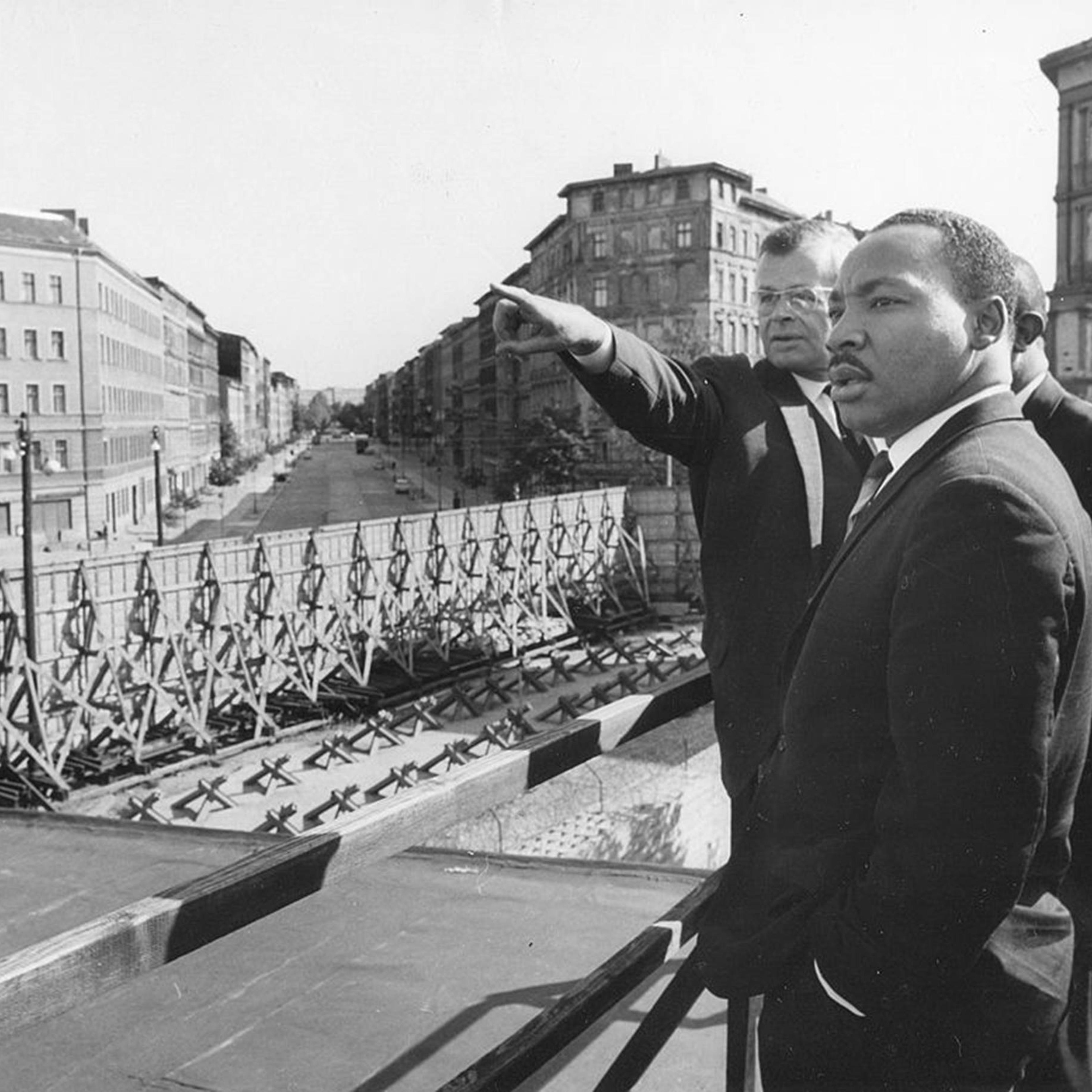 Martin Luther King in Berlin on Sept. 12, 1964.