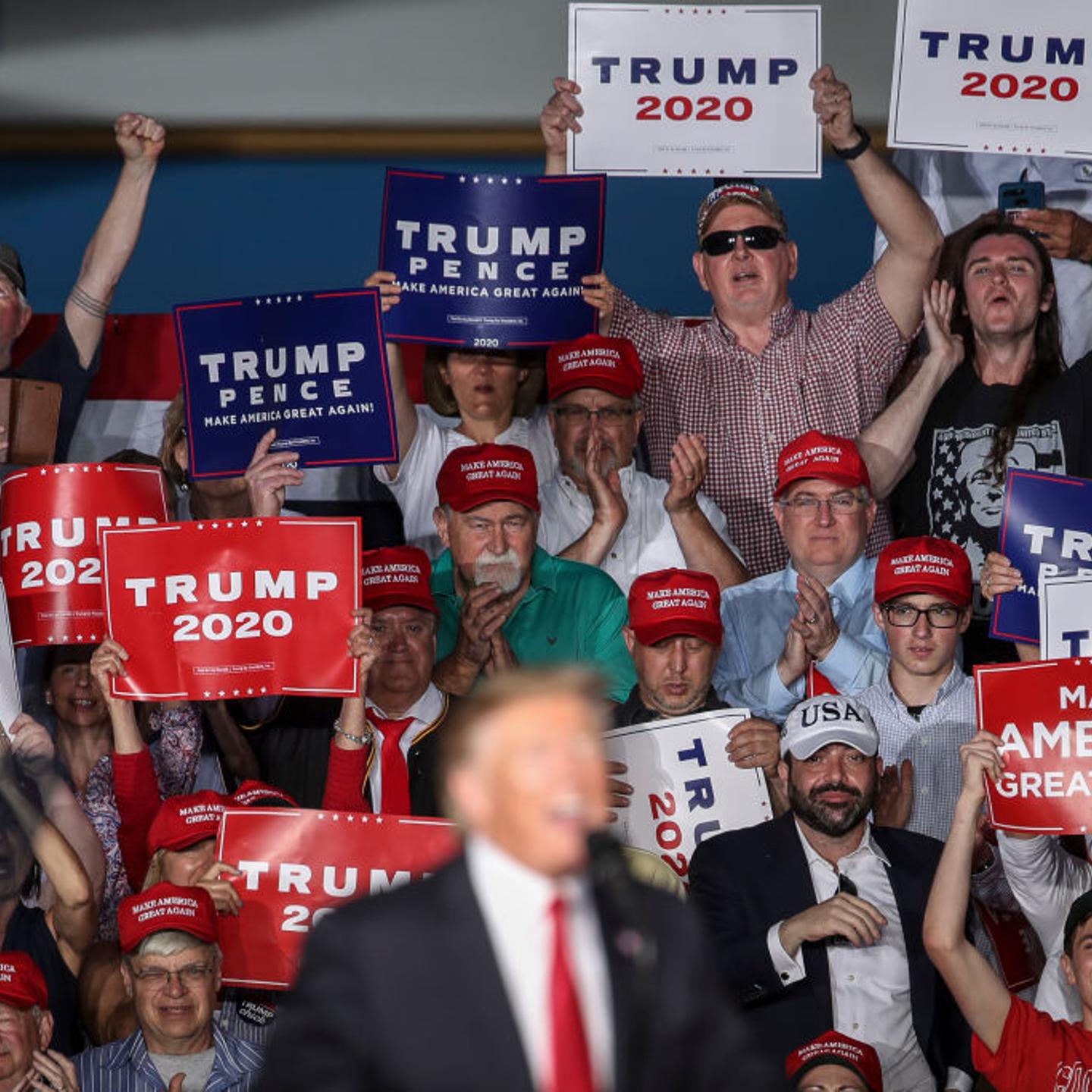 Donald Trump Holds "MAGA" Rally In Central Pennsylvania