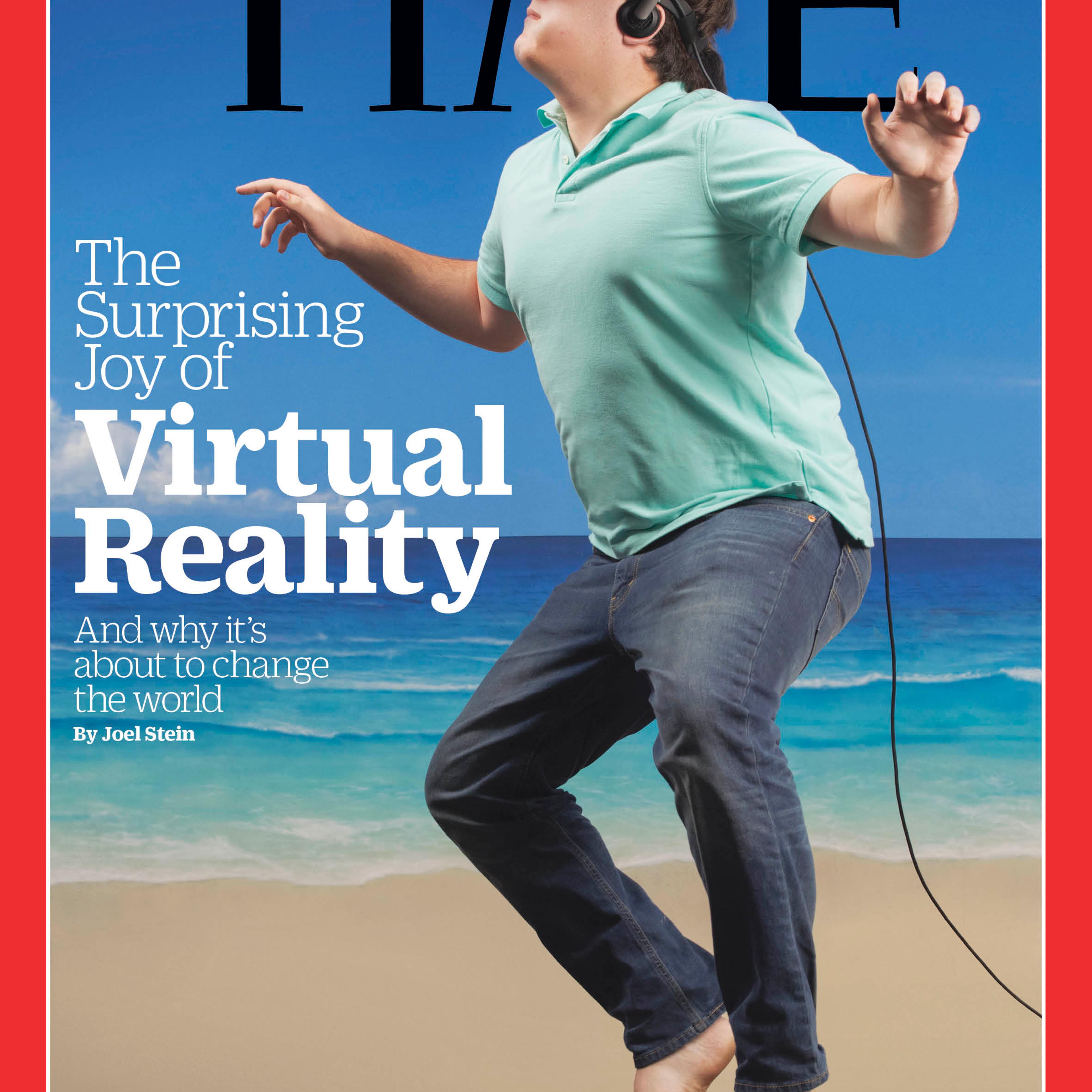 Virtual Reality Time Magazine Cover