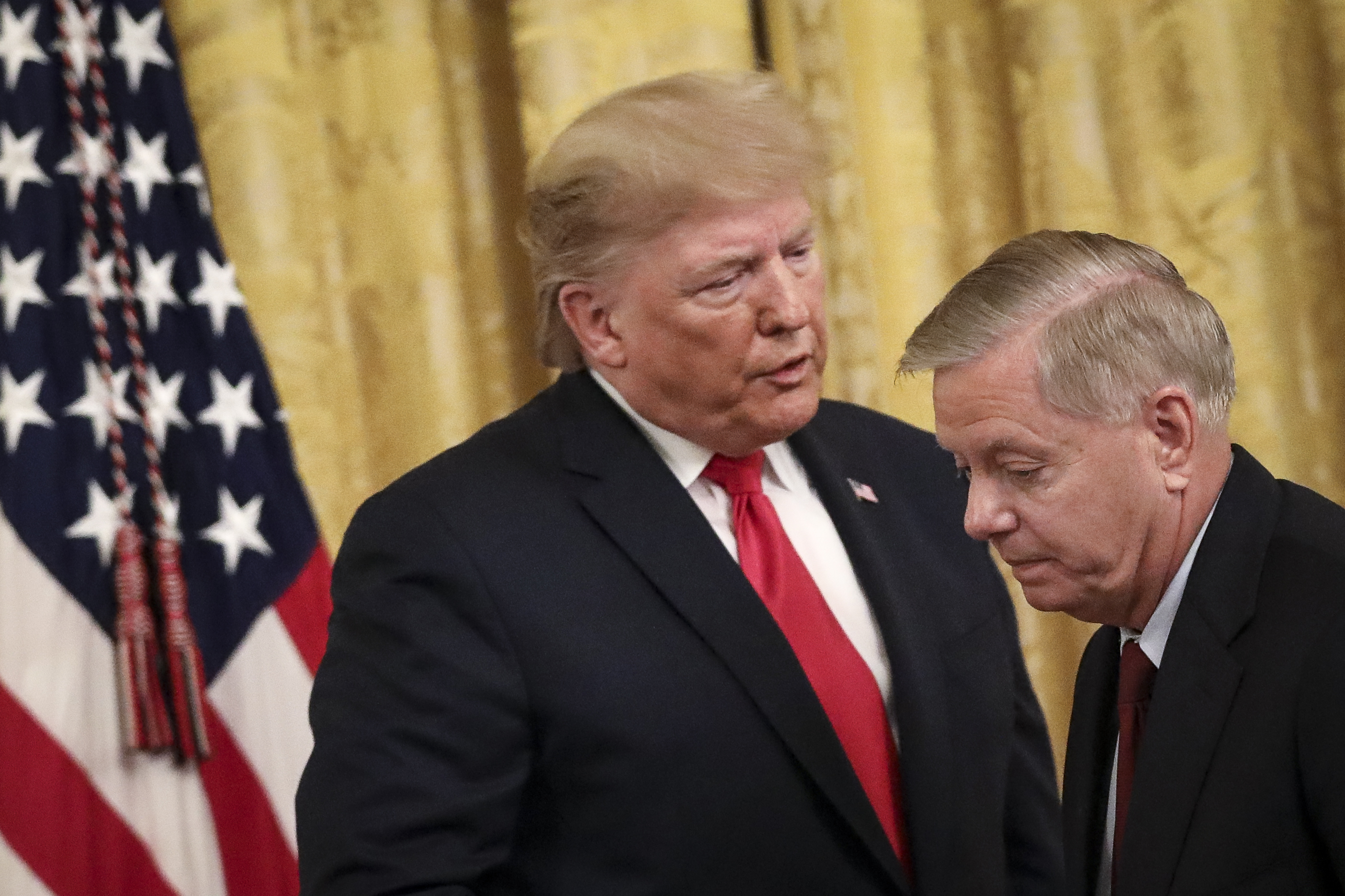 President Trump Delivers Remarks On Federal Judicial Confirmation Milestones
