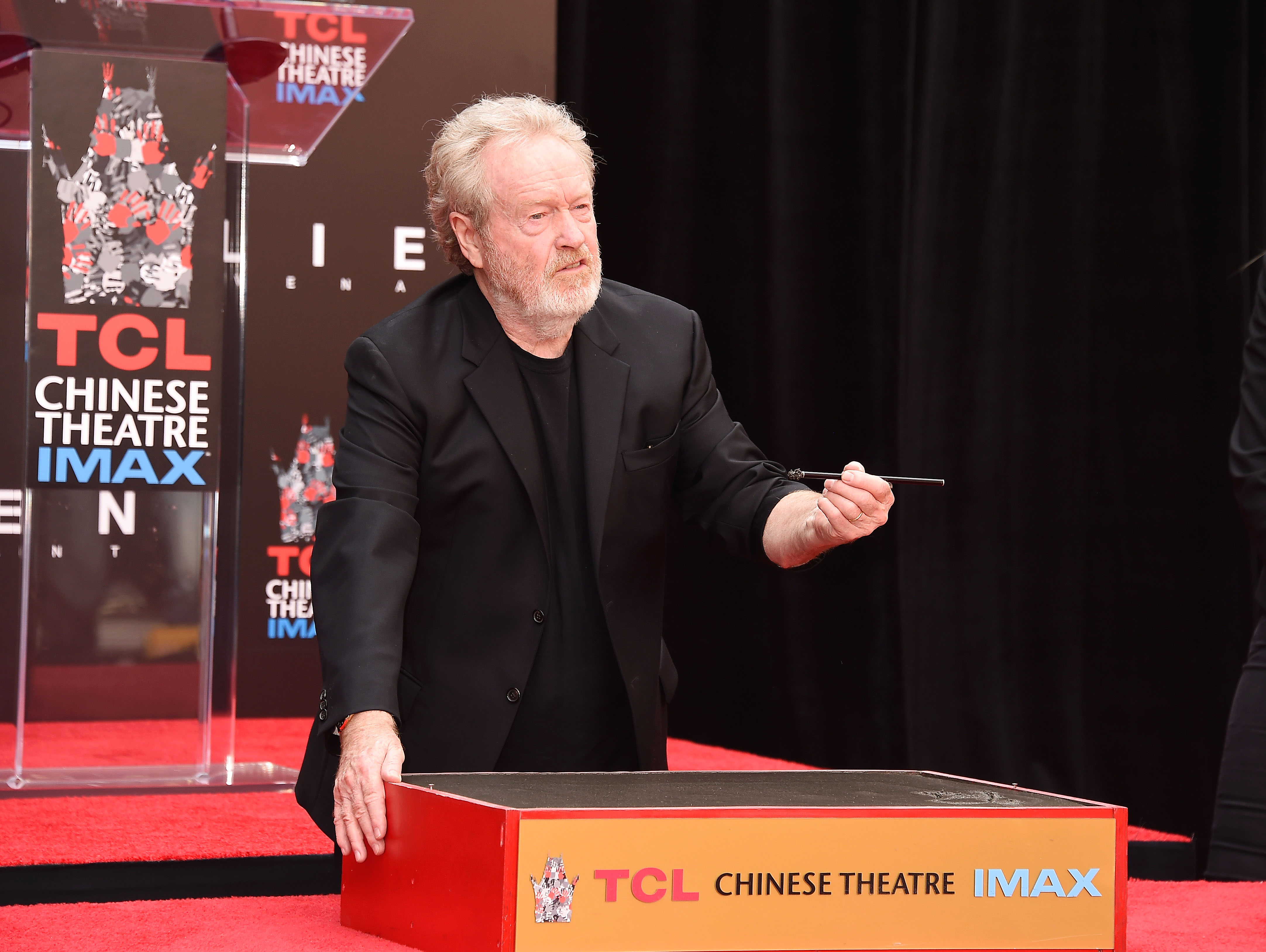 Sir Ridley Scott Hand And Footprint Ceremony