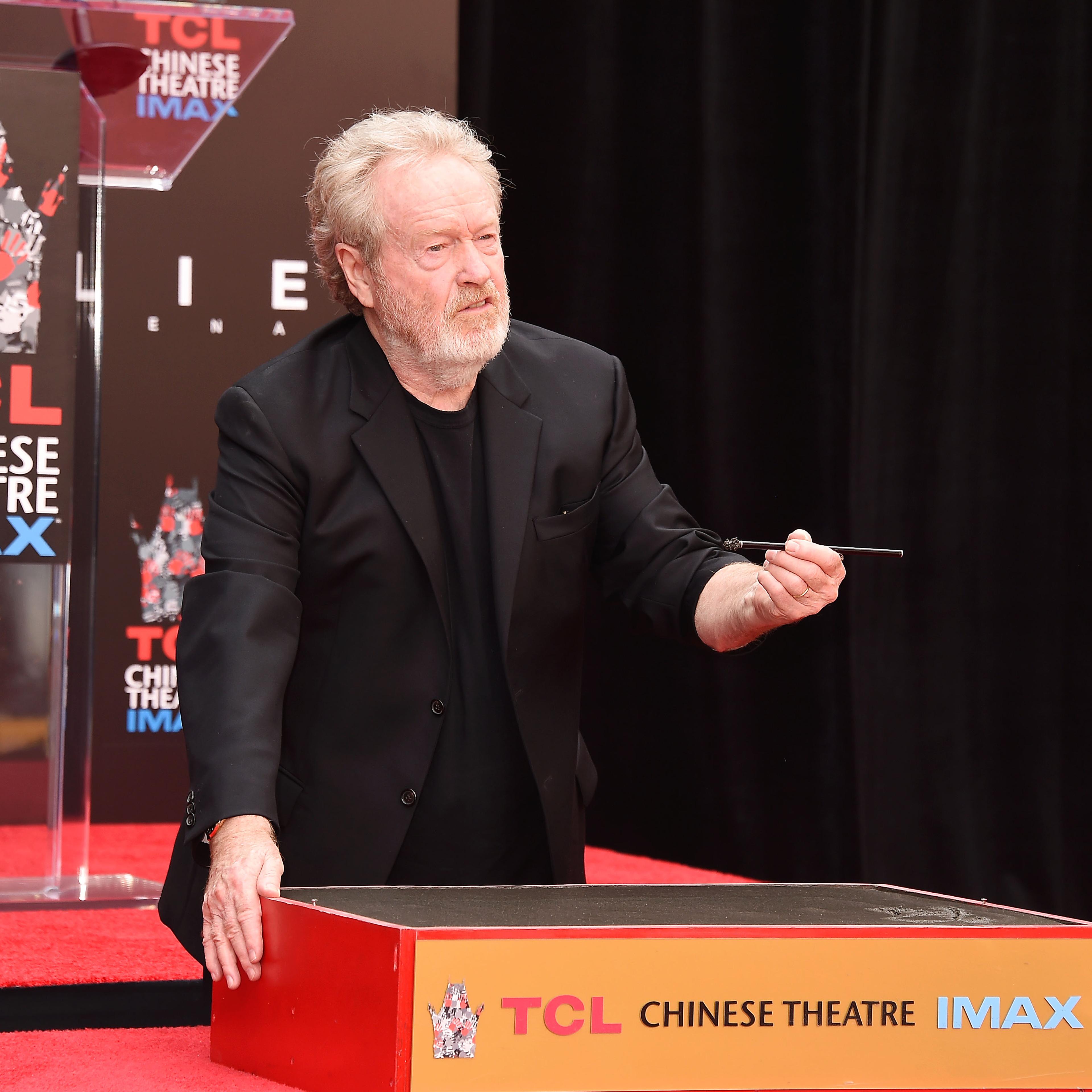 Sir Ridley Scott Hand And Footprint Ceremony