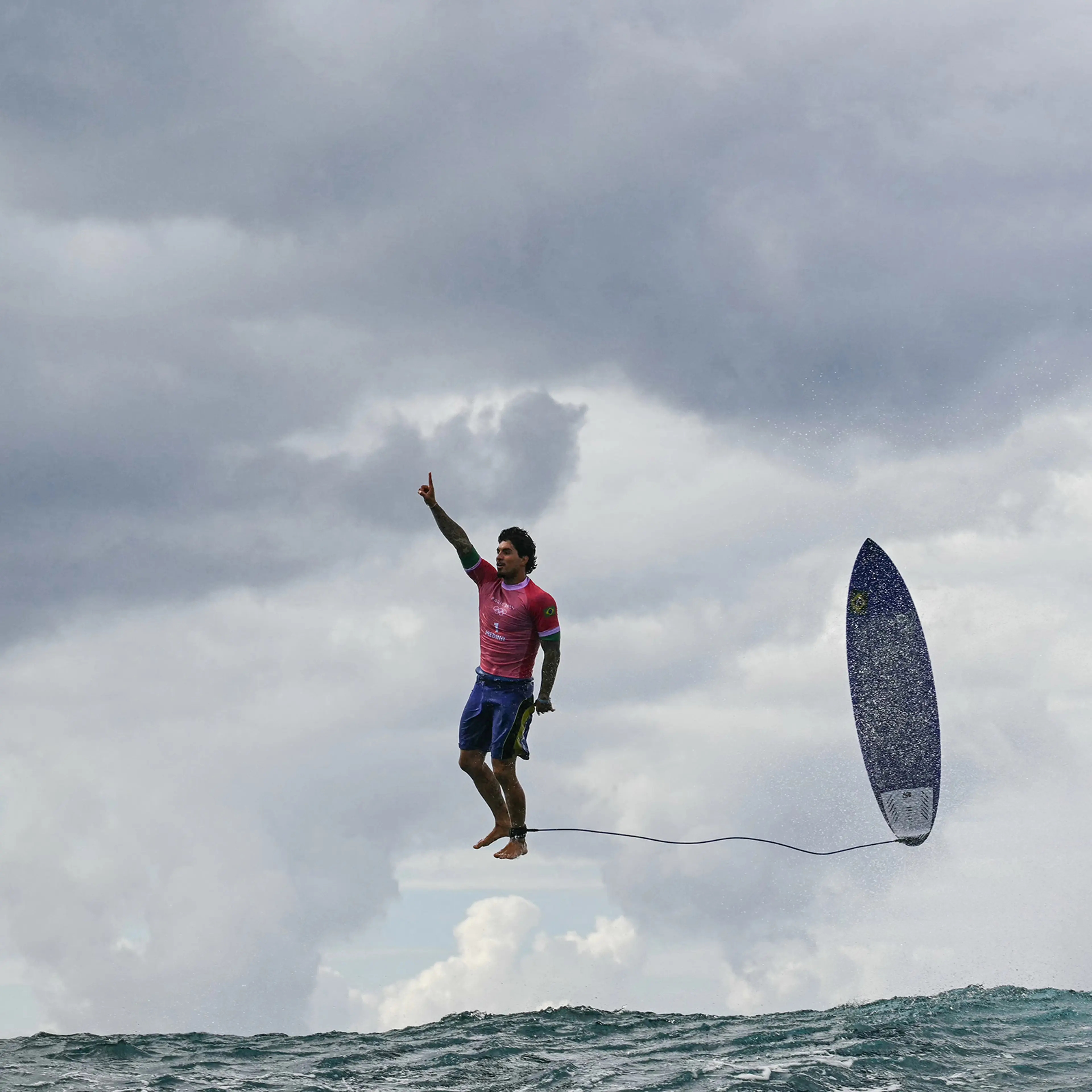 Surfing Photo 2024 Olympics