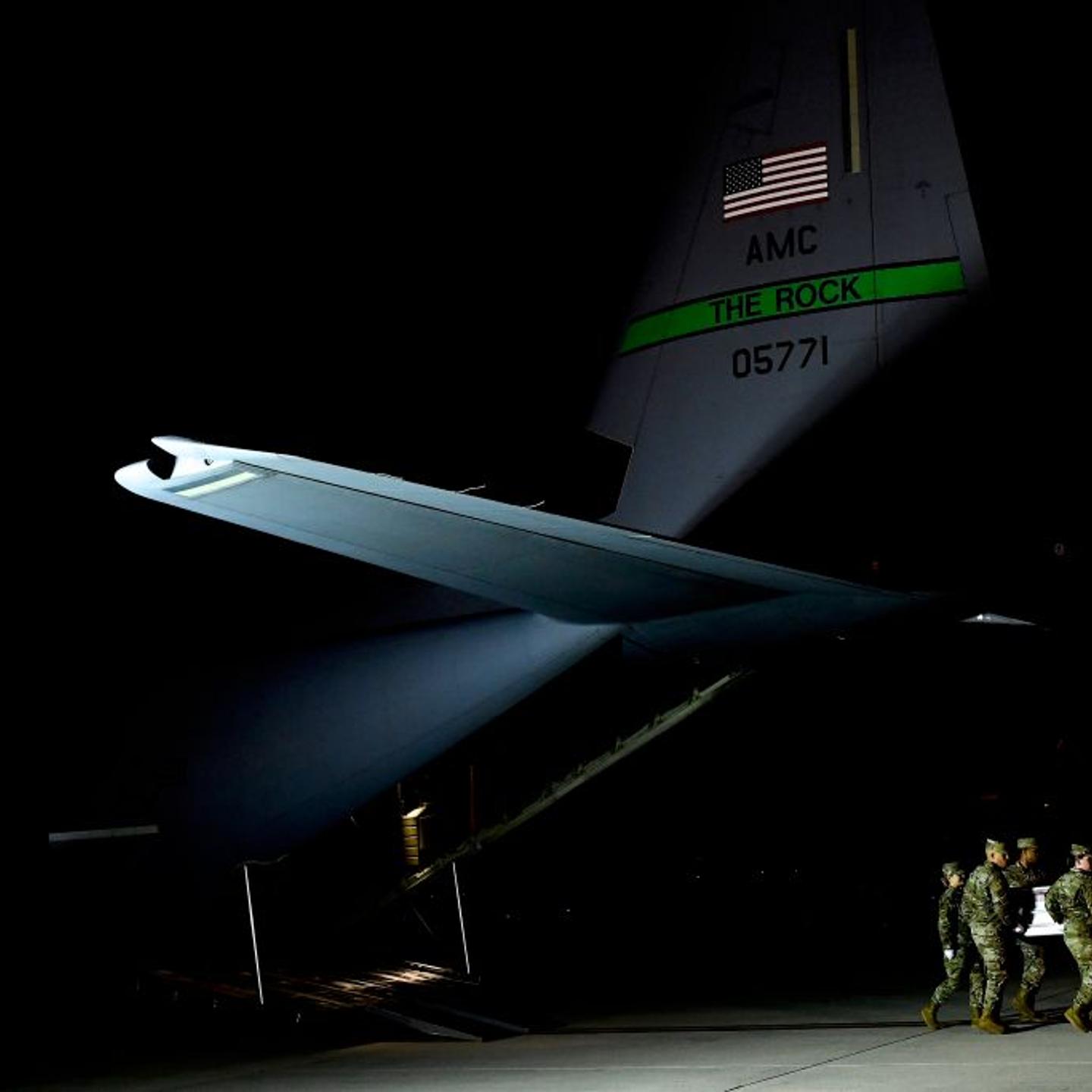 Dignified Transfer Held At Dover Air Force Base For Sailors Killed In Pensacola Naval Base Shooting