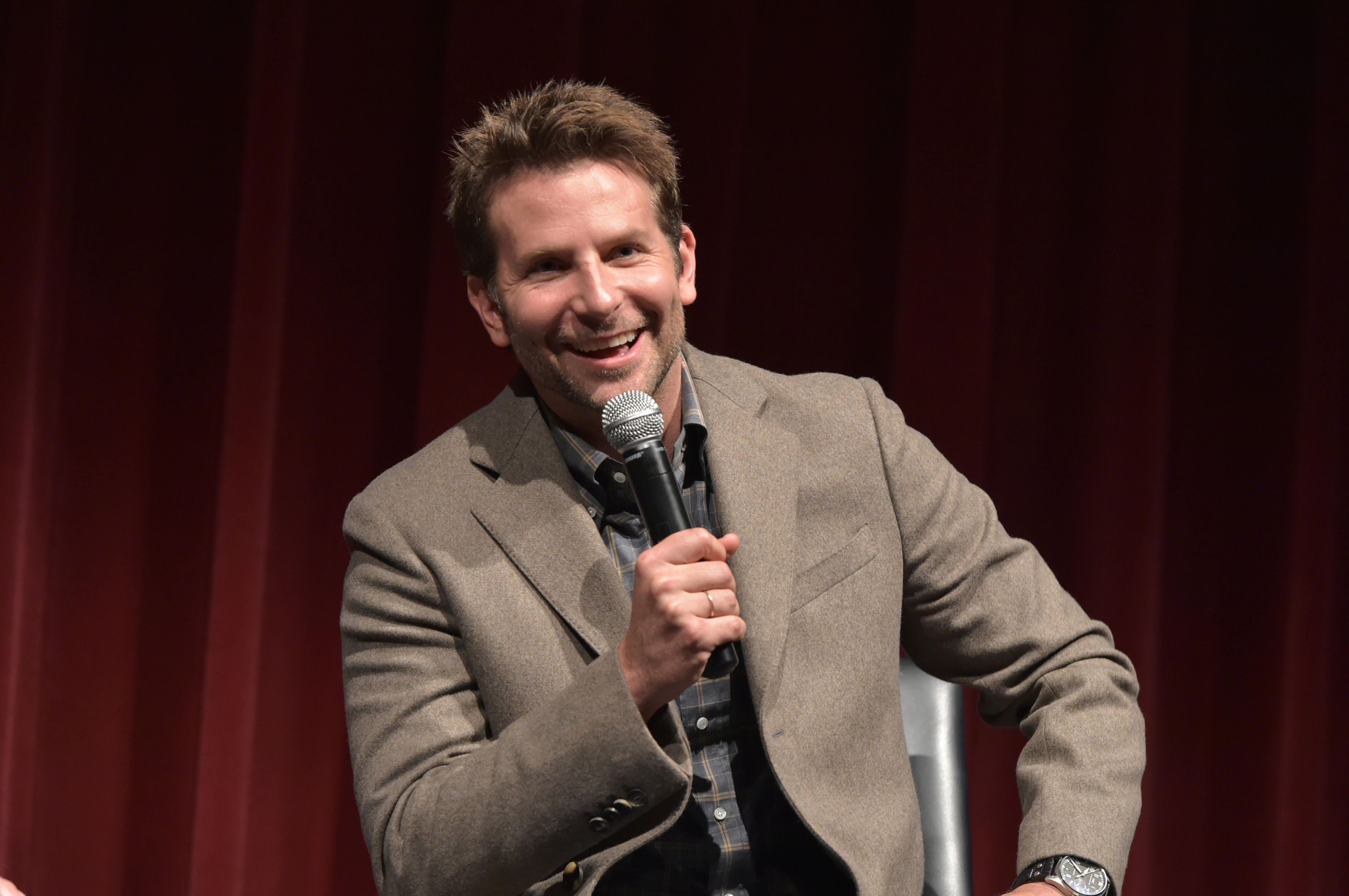 Bradley Cooper at the Private Screening Of "Burnt," Q&A Panel And Reception during New York City Wine & Food Festival in New York City on Oct. 18, 2015.