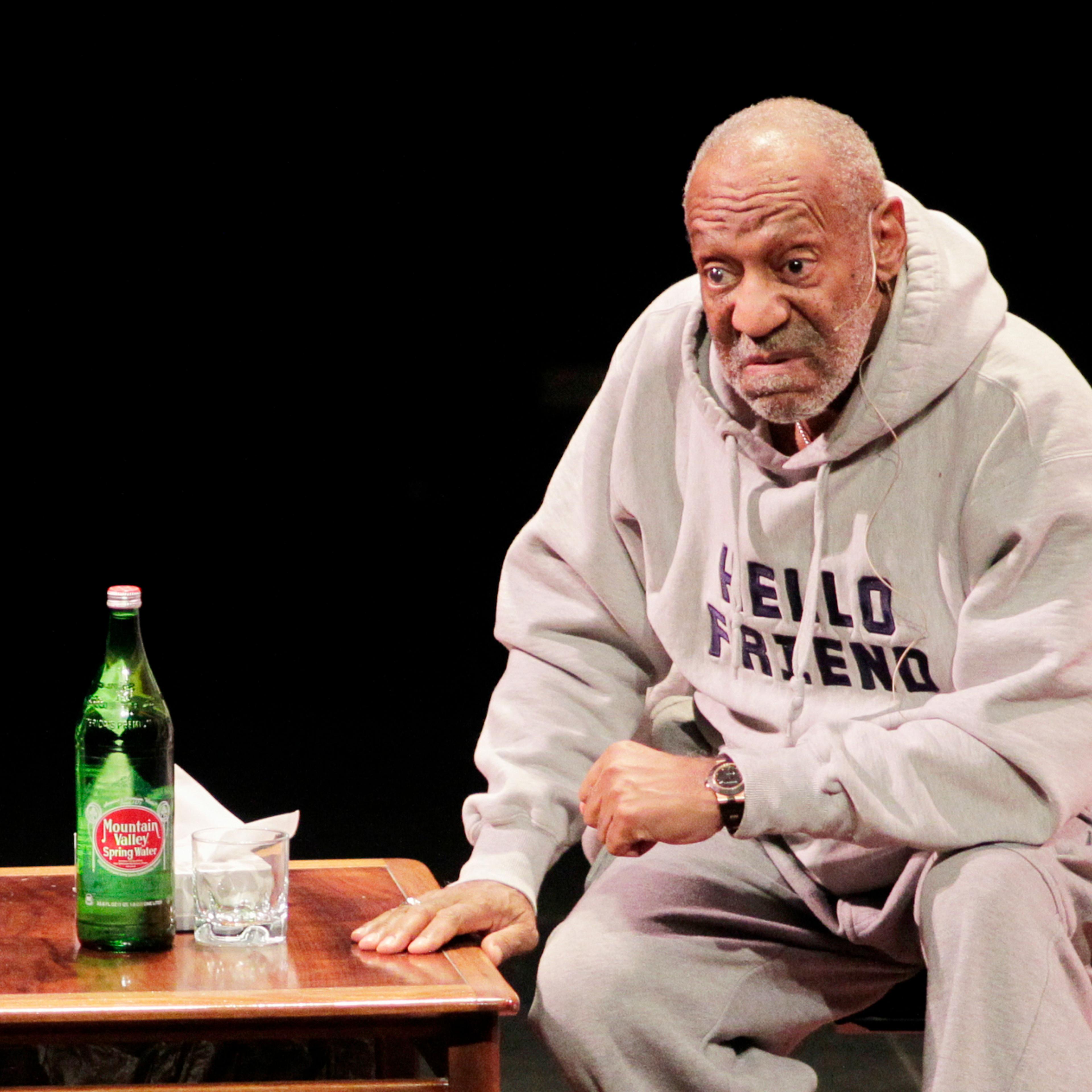 Comedian Bill Cosby performs at The Temple Buell Theatre in Denver, Colo. on Jan. 17, 2015.