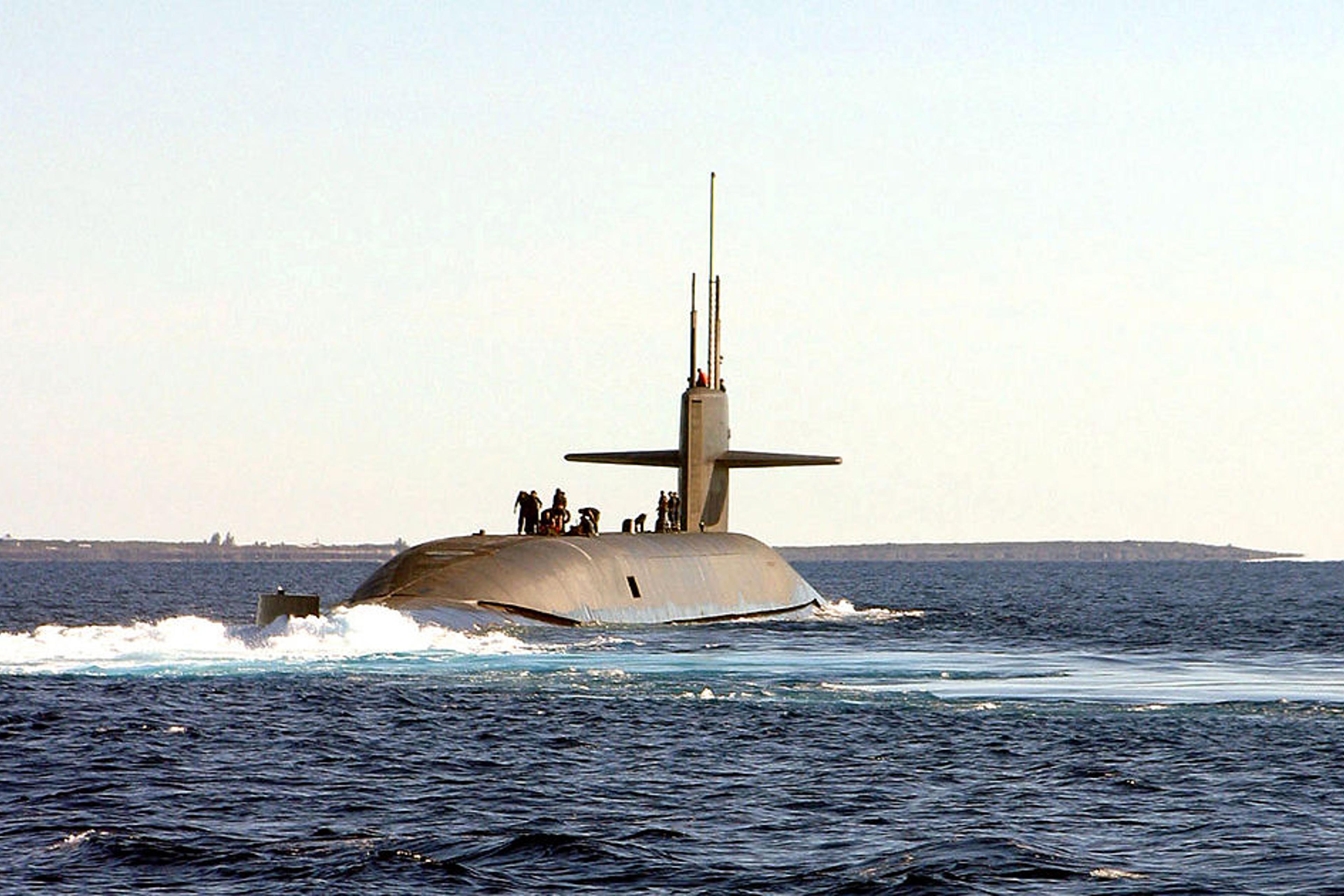 Navy Tests Converted Guided Missile Sub
