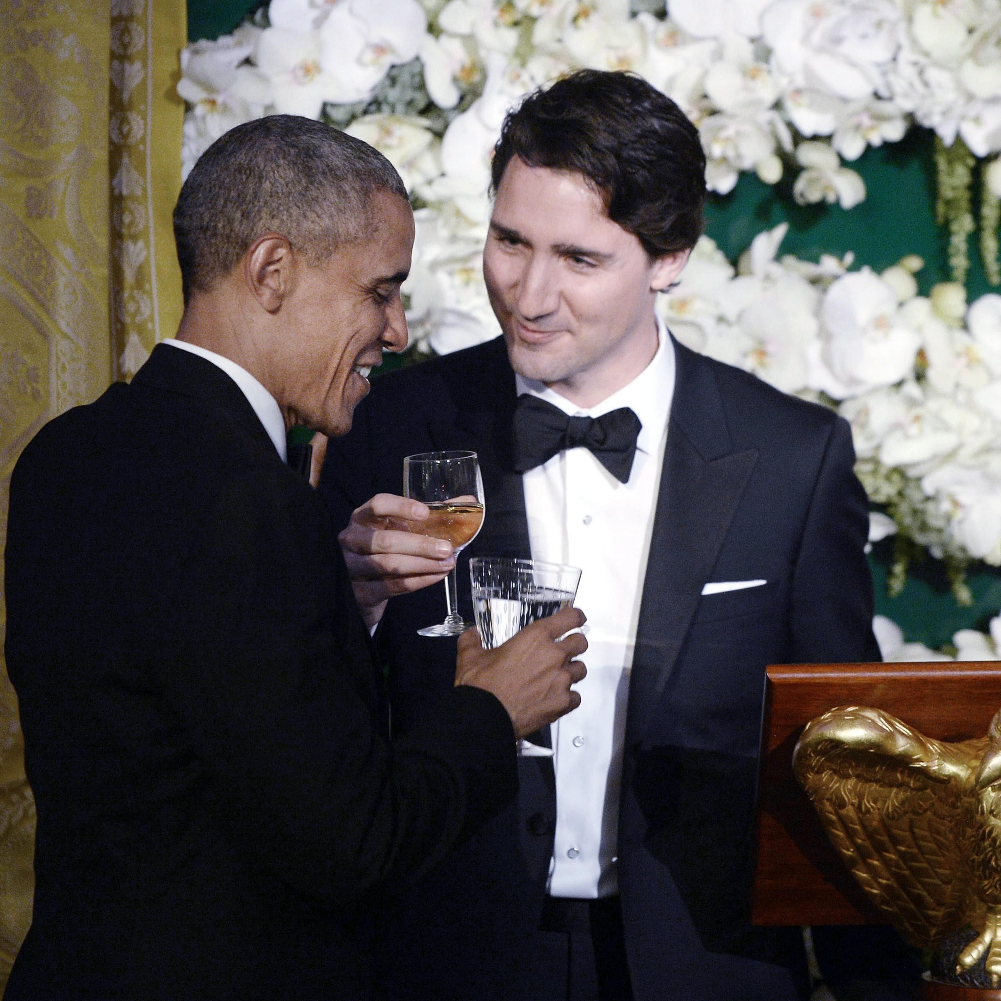 Canadian Prime Minister Justin Trudeau visits the USA - White House State Dinner Reception