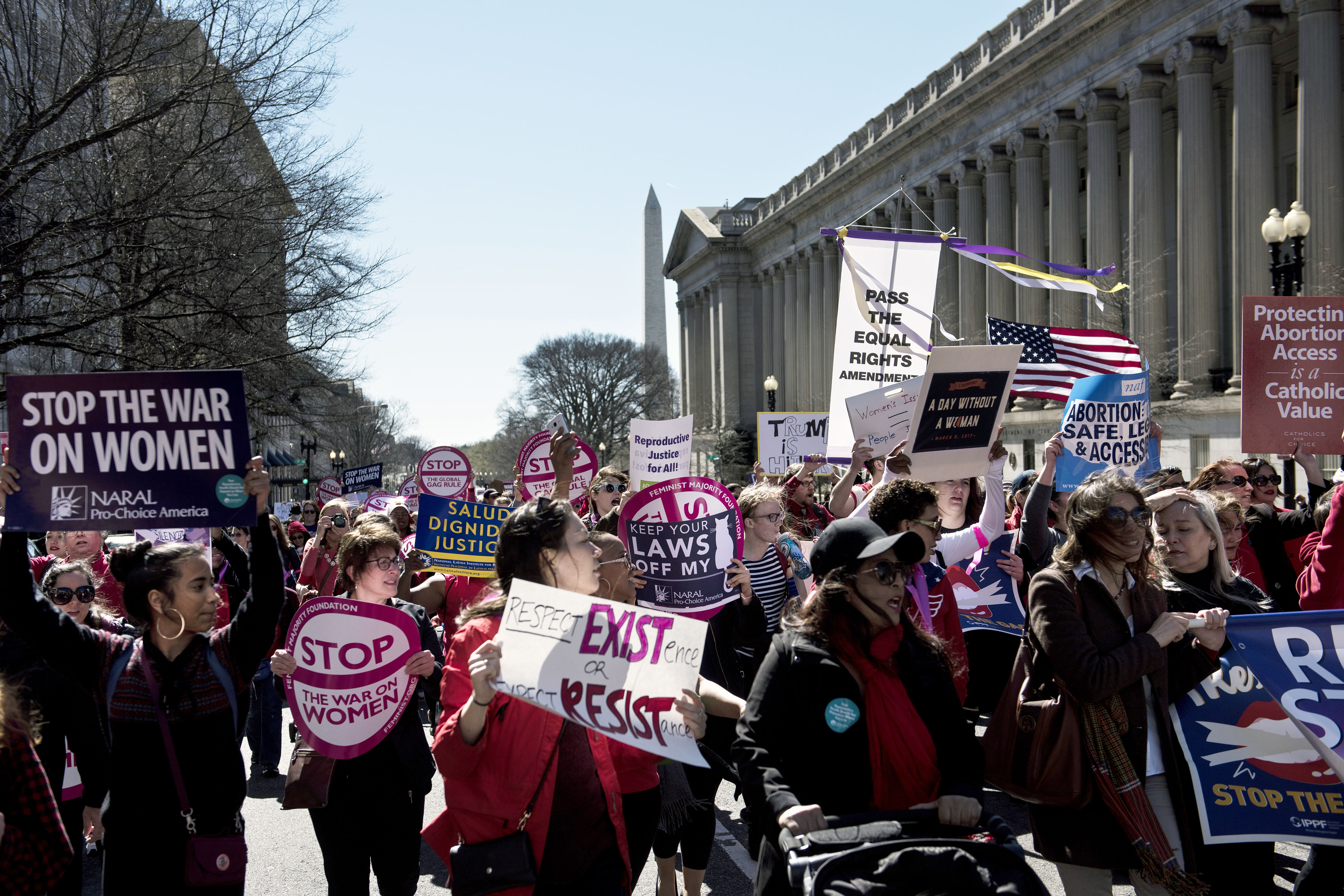 US-POLITICS-INTERNATIONAL WOMEN'S DAY