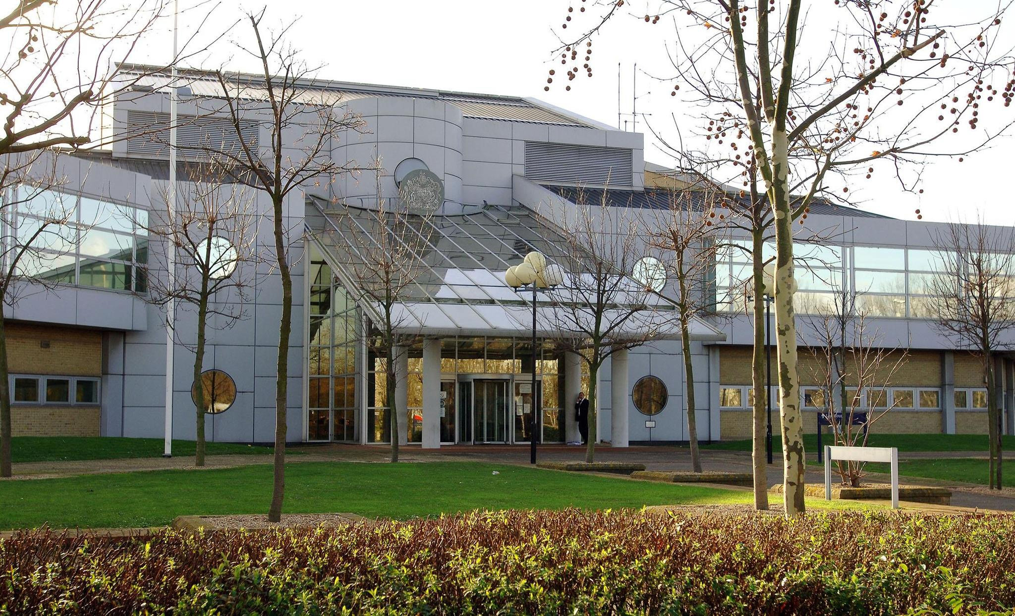 The exterior of Woolwich Crown Court in south London.