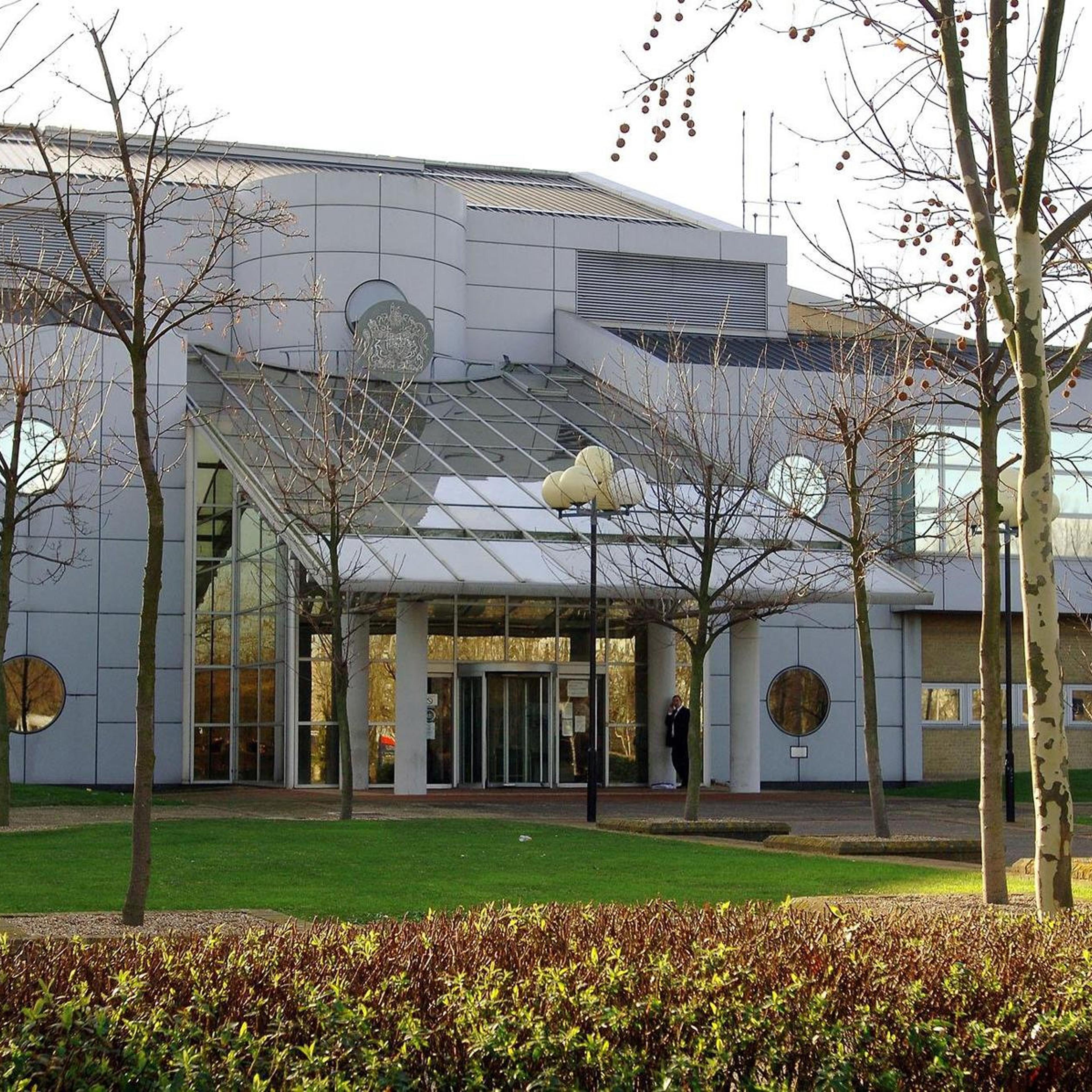 The exterior of Woolwich Crown Court in south London.