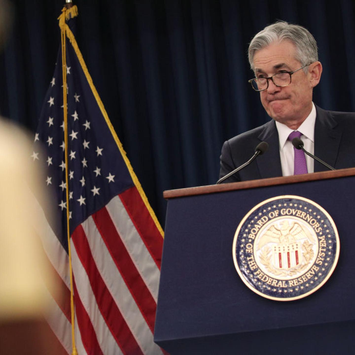 Fed Chairman Jerome Powell Holds News Conference After Interest Rate Announcement