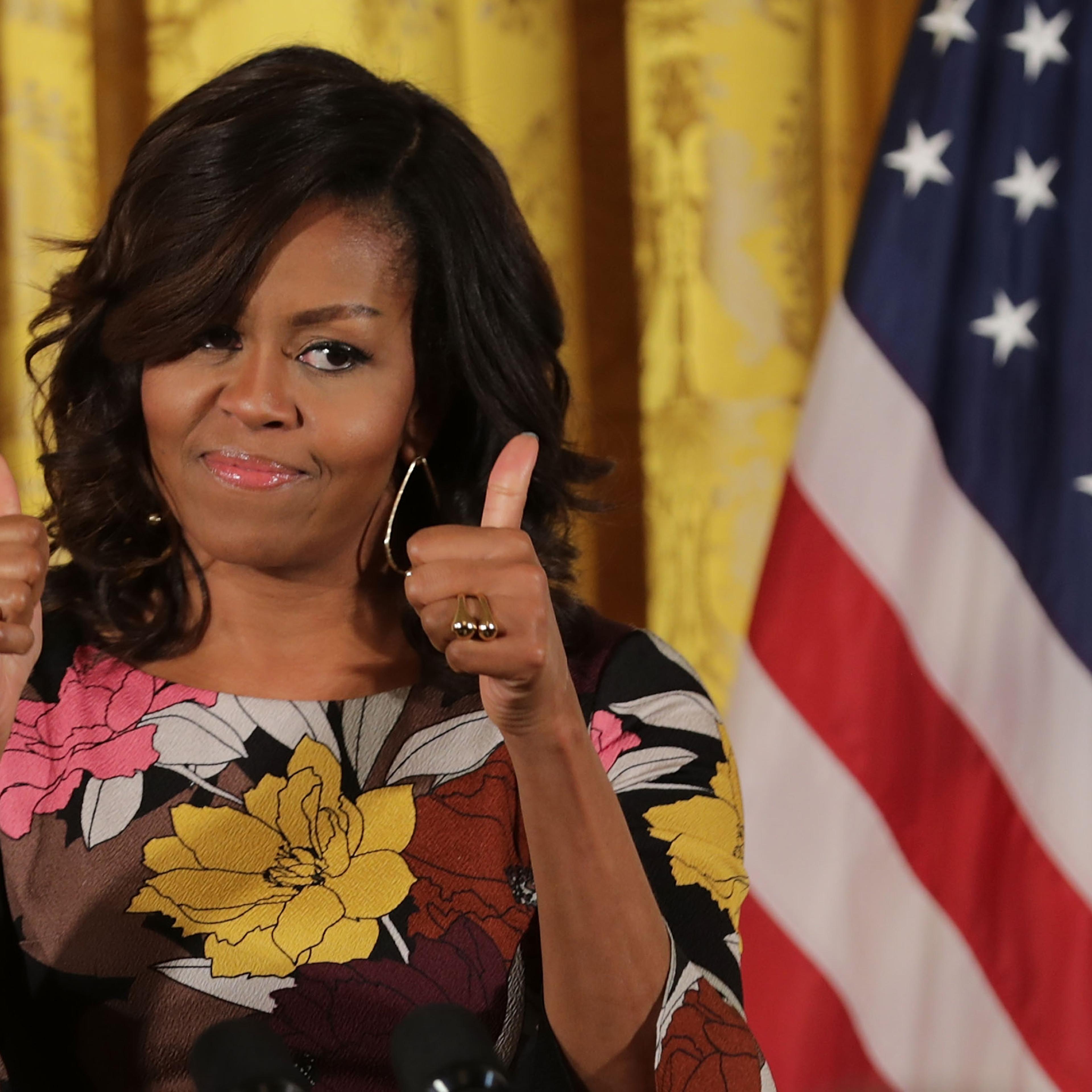 Michelle Obama Addresses White House's Veterans Homelessness Summit