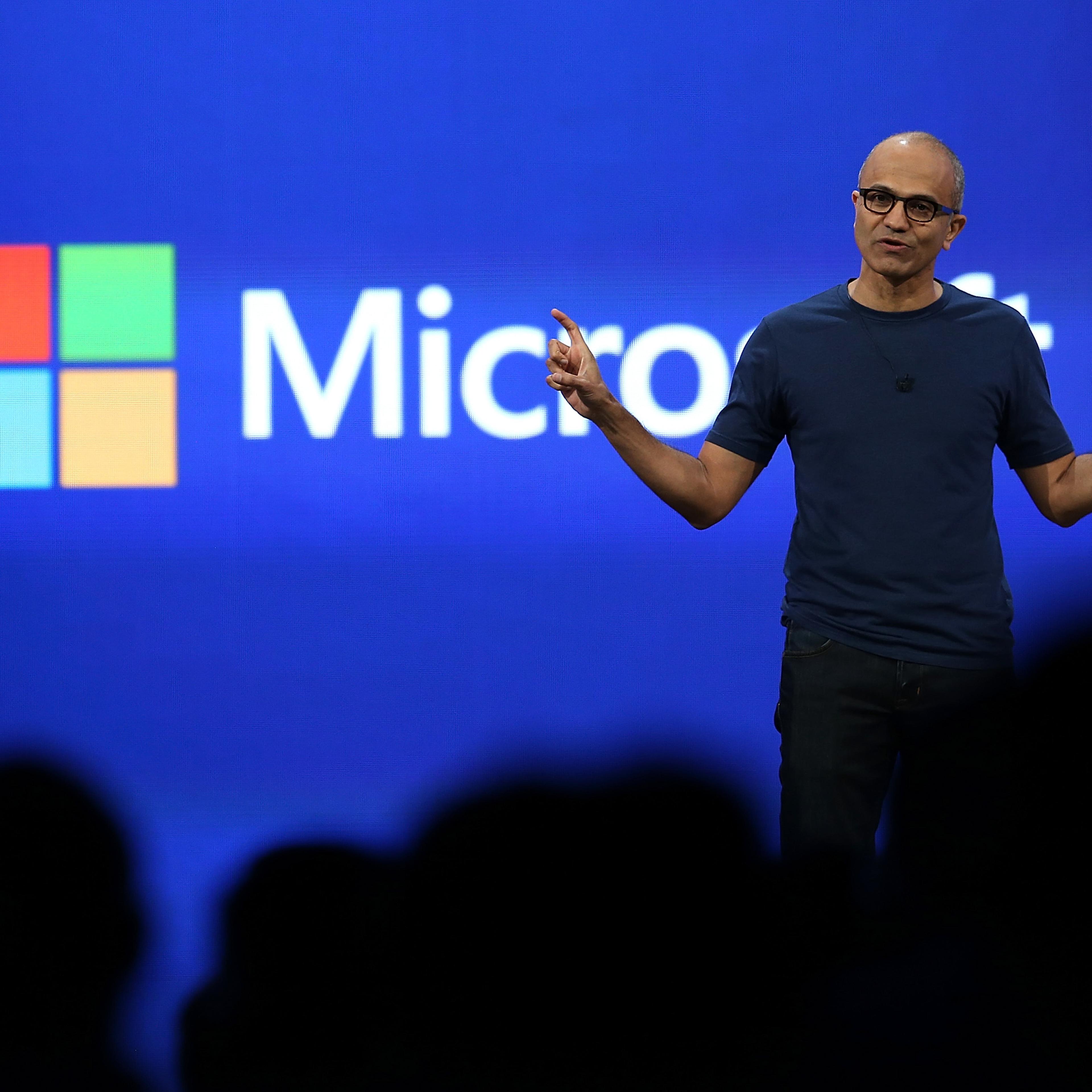 Satya Nadella Delivers Opening Keynote At Microsoft Build Conference
