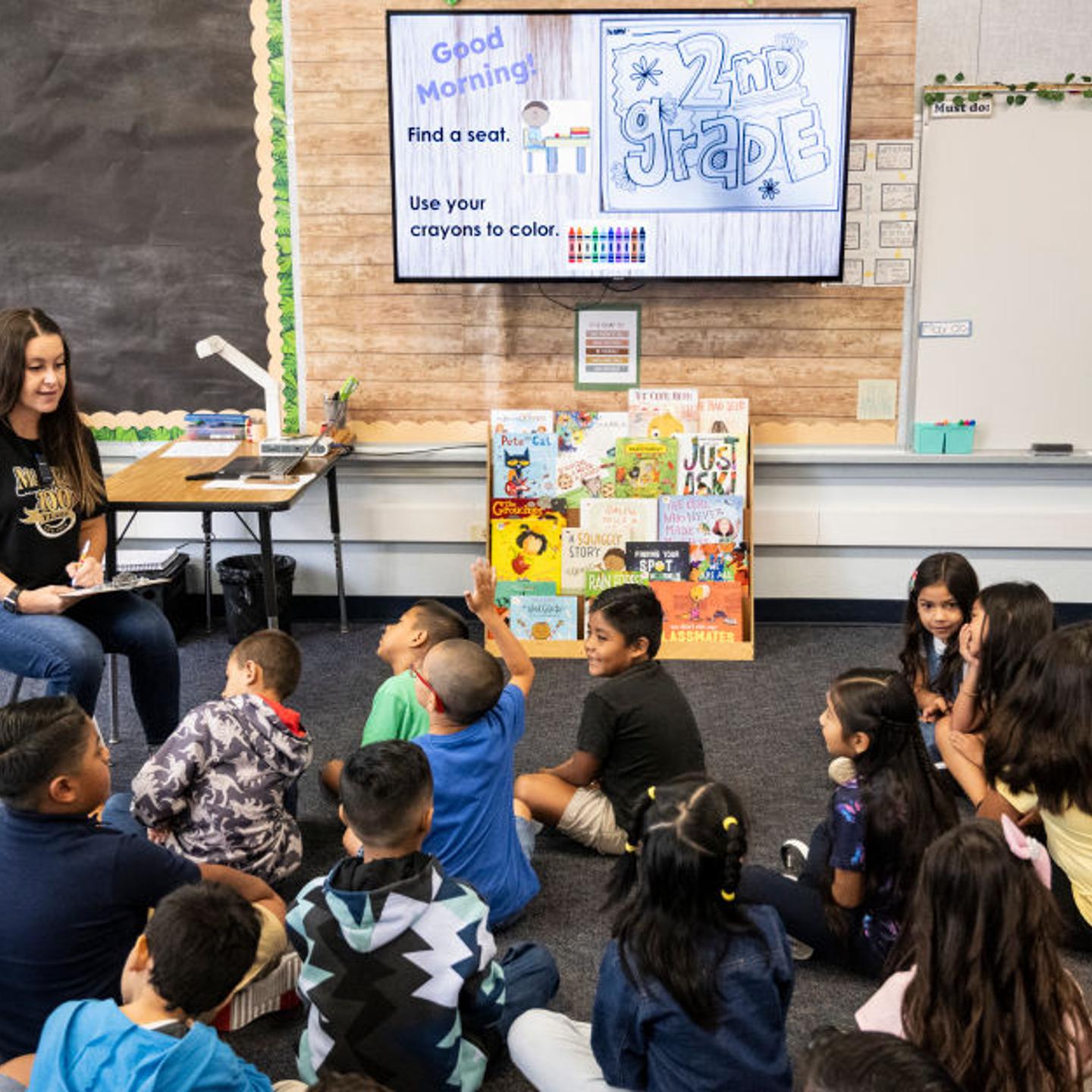 Students return to school in California