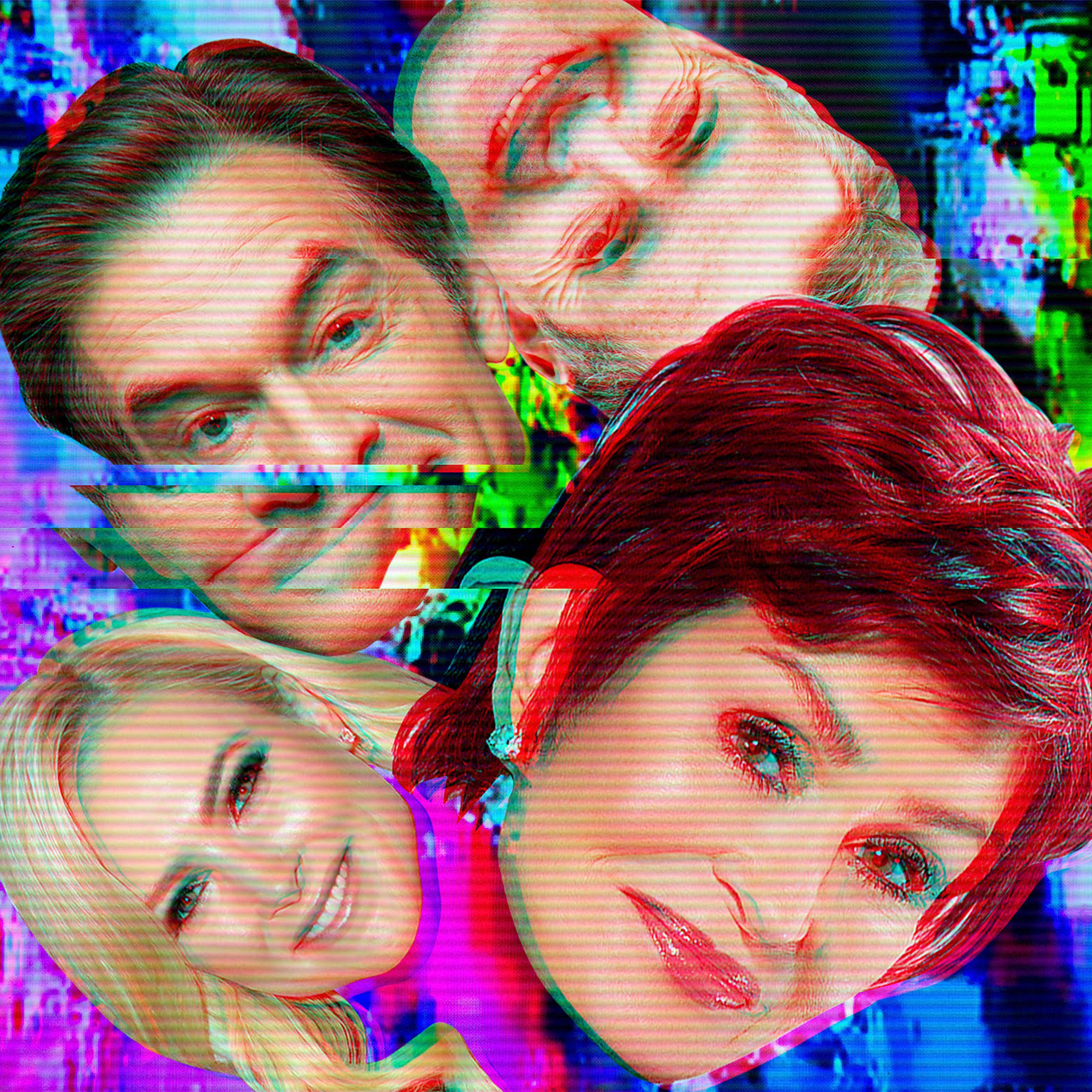 Clockwise from left: Dr. Oz, Piers Morgan, Sharon Osbourne and Meghan McCain