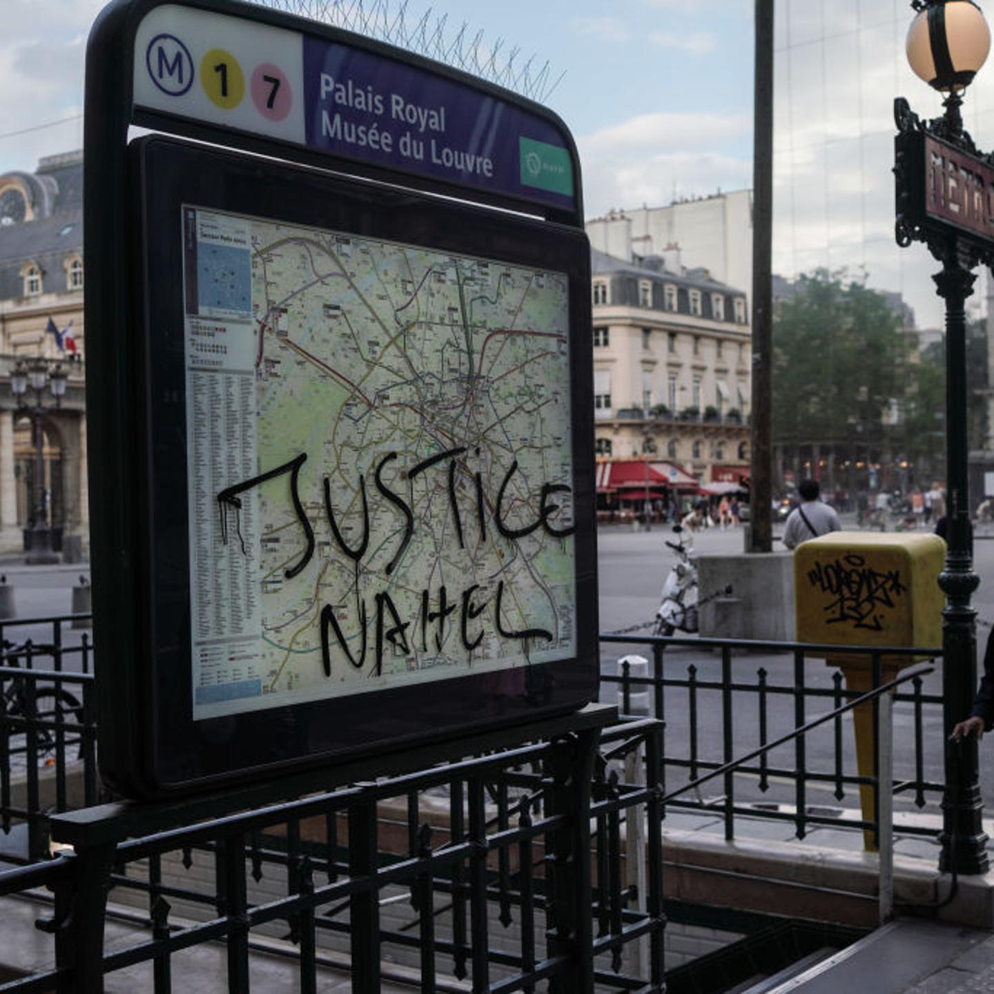 Aftermath Of Riots In Paris Following The Death Of Teenager Shot By Police