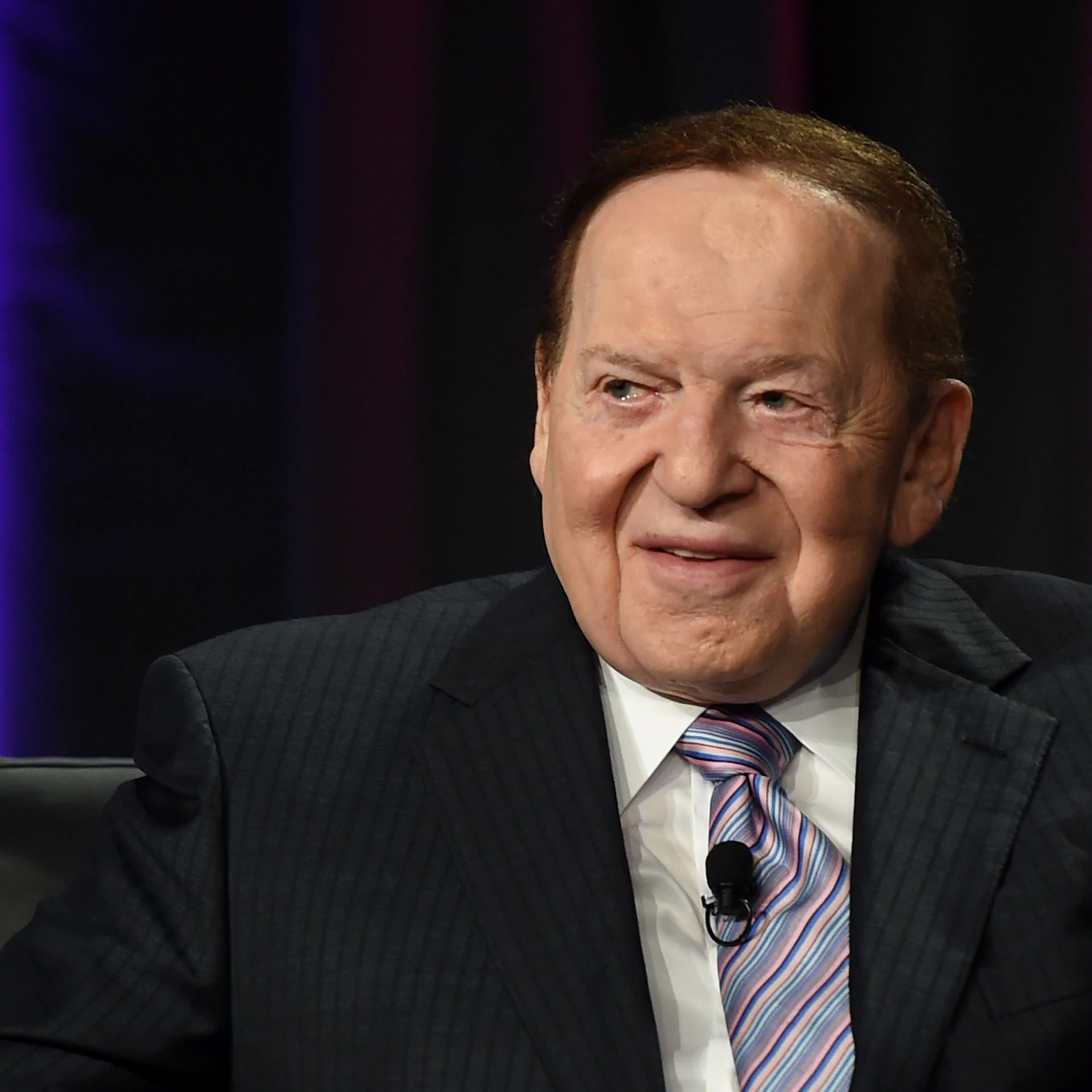 Las Vegas Sands Corp. Chairman and CEO Sheldon Adelson speaks at the Global Gaming Expo (G2E) 2014 at the Venetian Las Vegas in Las Vegas on Oct. 1, 2014