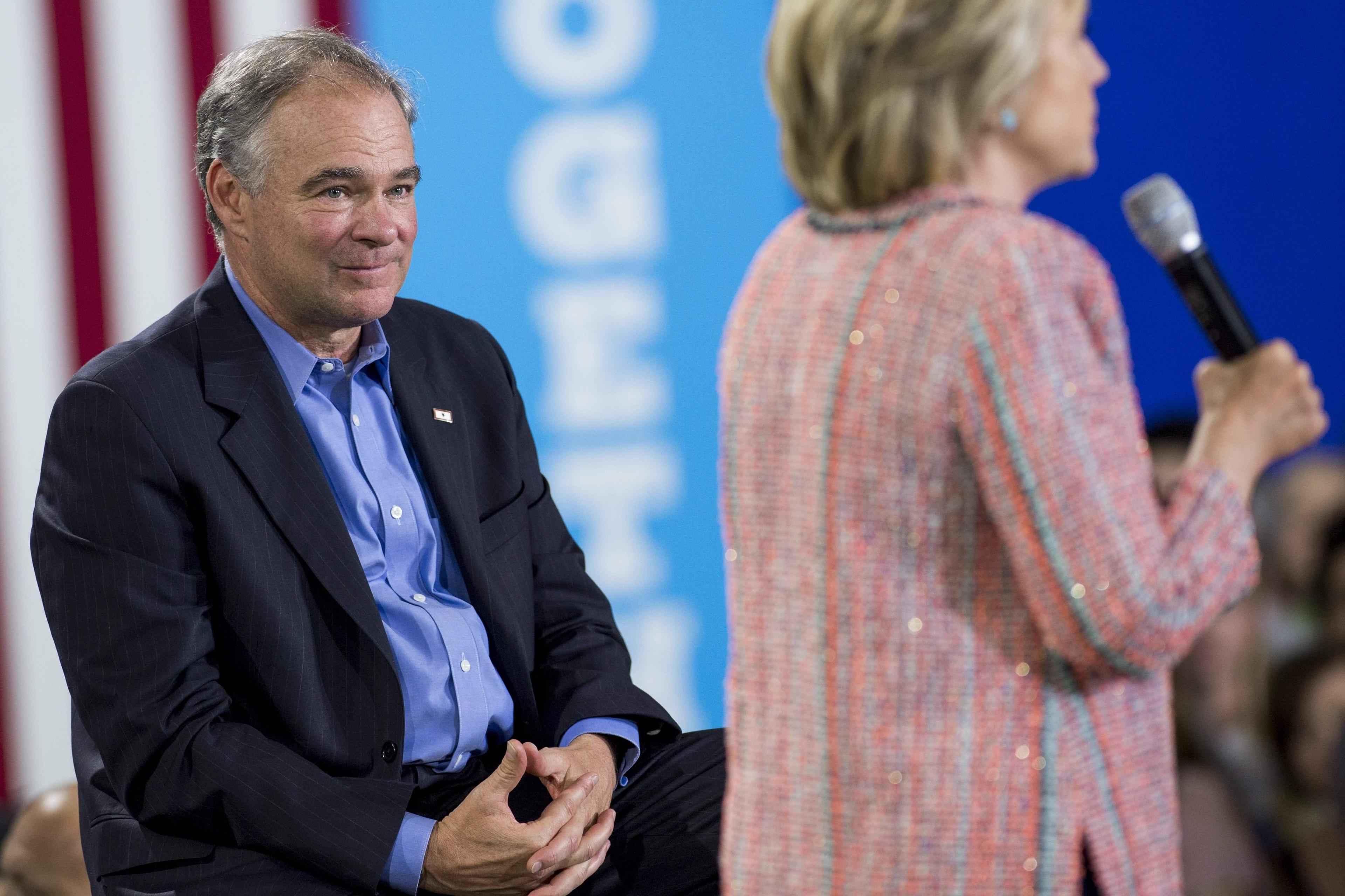 Hillary Clinton Running Partner Hillary Clinton Chooses Tim Kaine as Running Mate