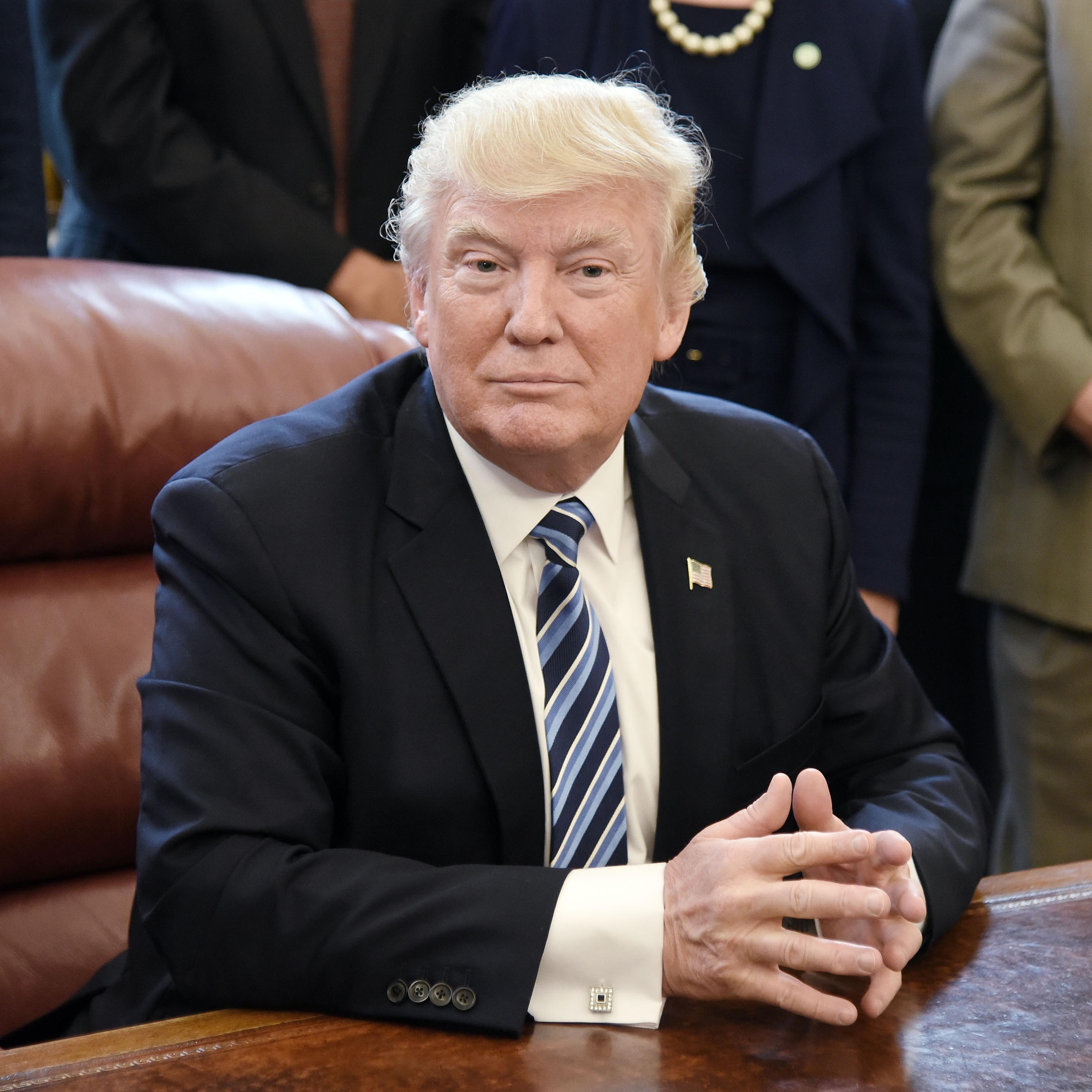 President Trump Signs Aluminum Imports Memorandum At The White House
