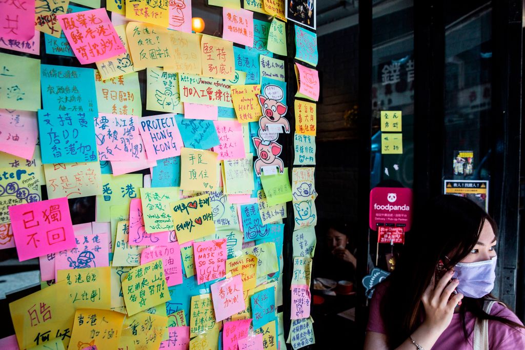HONG KONG-CHINA-POLITICS-UNREST