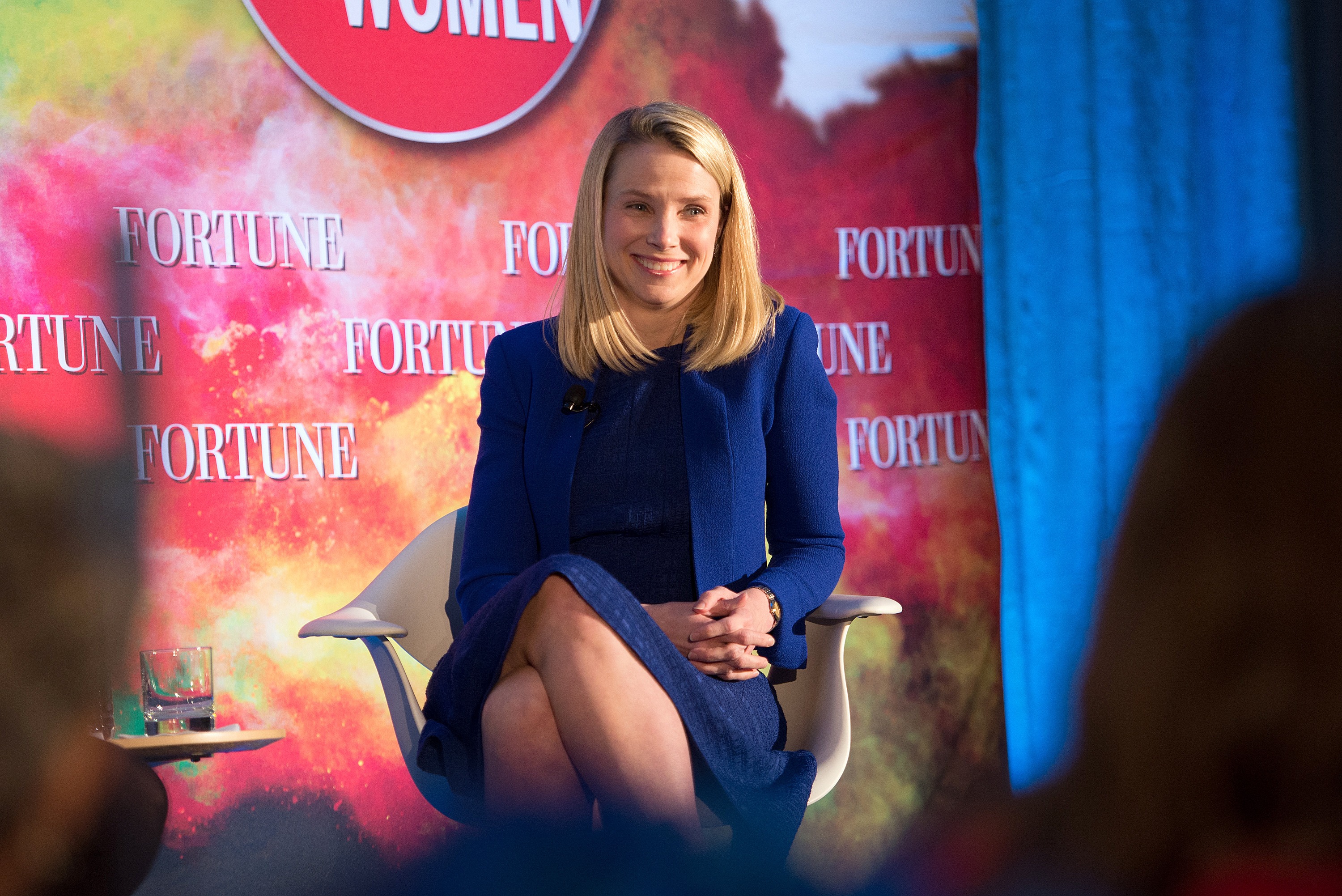 President and CEO of Yahoo Marissa Mayer