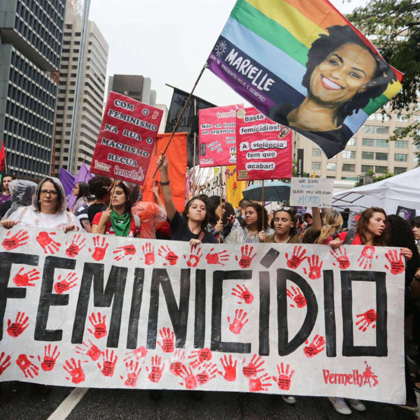 International Women's Day In Sao Paulo