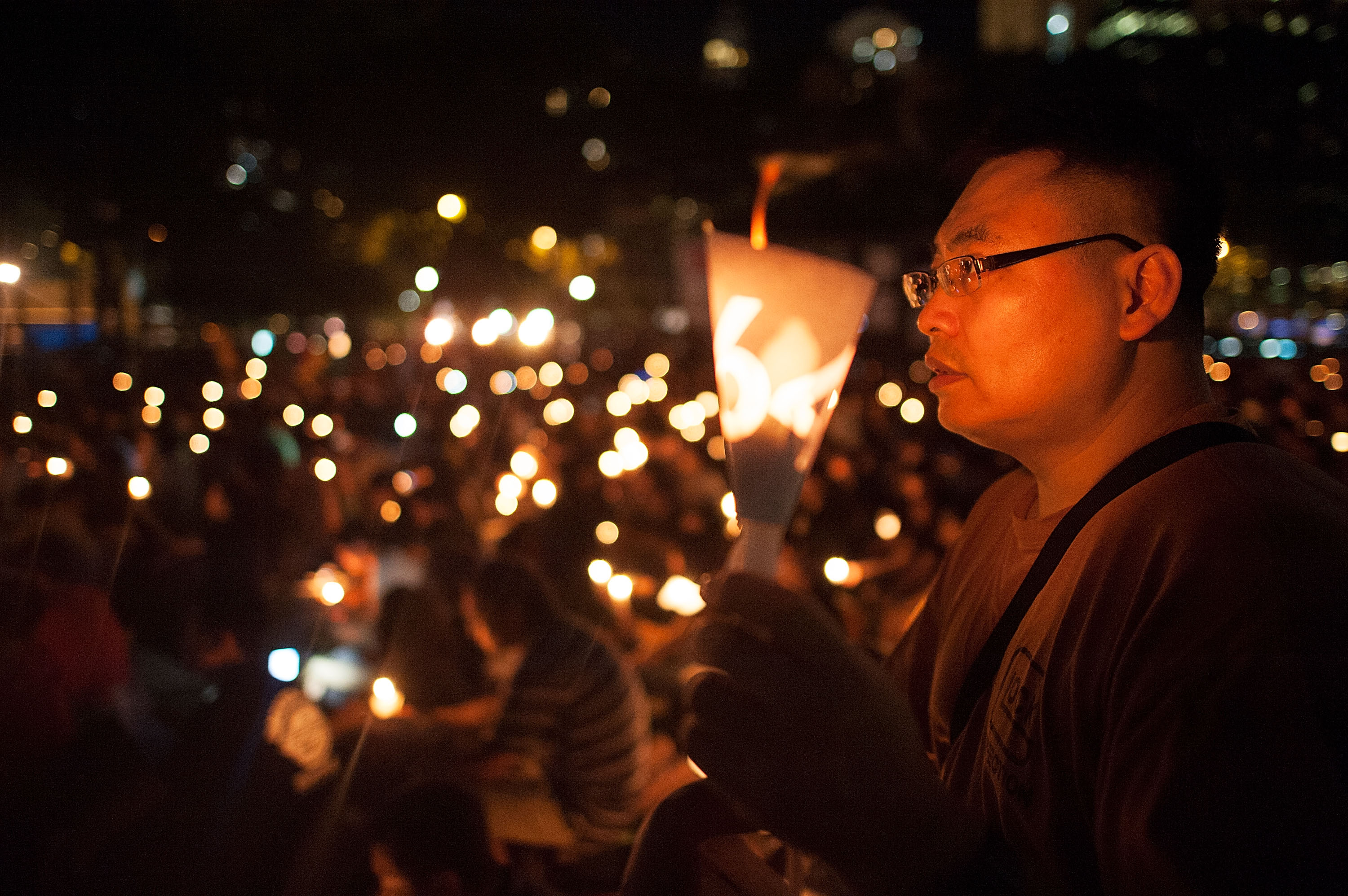 Hong Kong Marks 25th Anniversary Of Tiananmen Square Protests With Candlelight Vigil