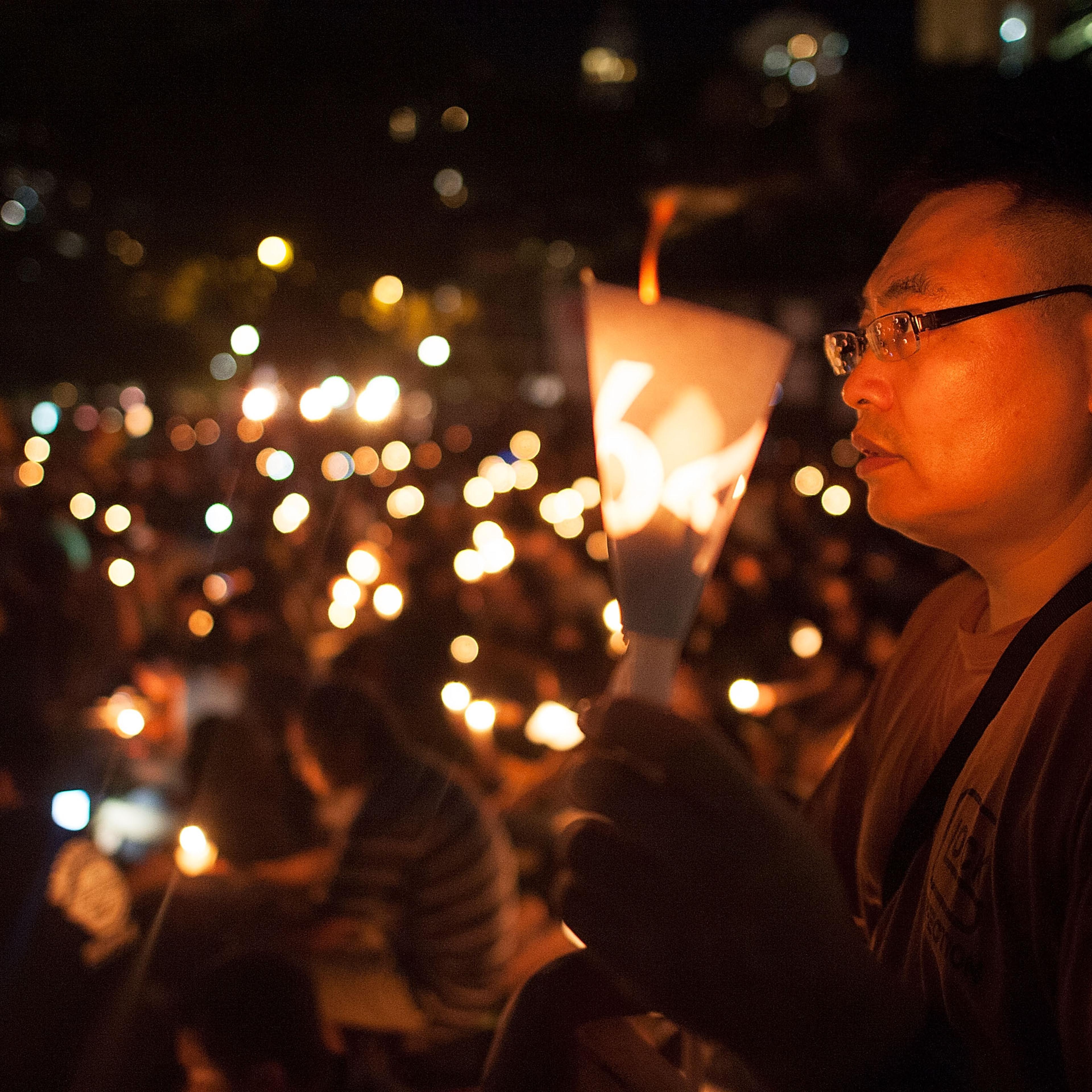 Hong Kong Marks 25th Anniversary Of Tiananmen Square Protests With Candlelight Vigil