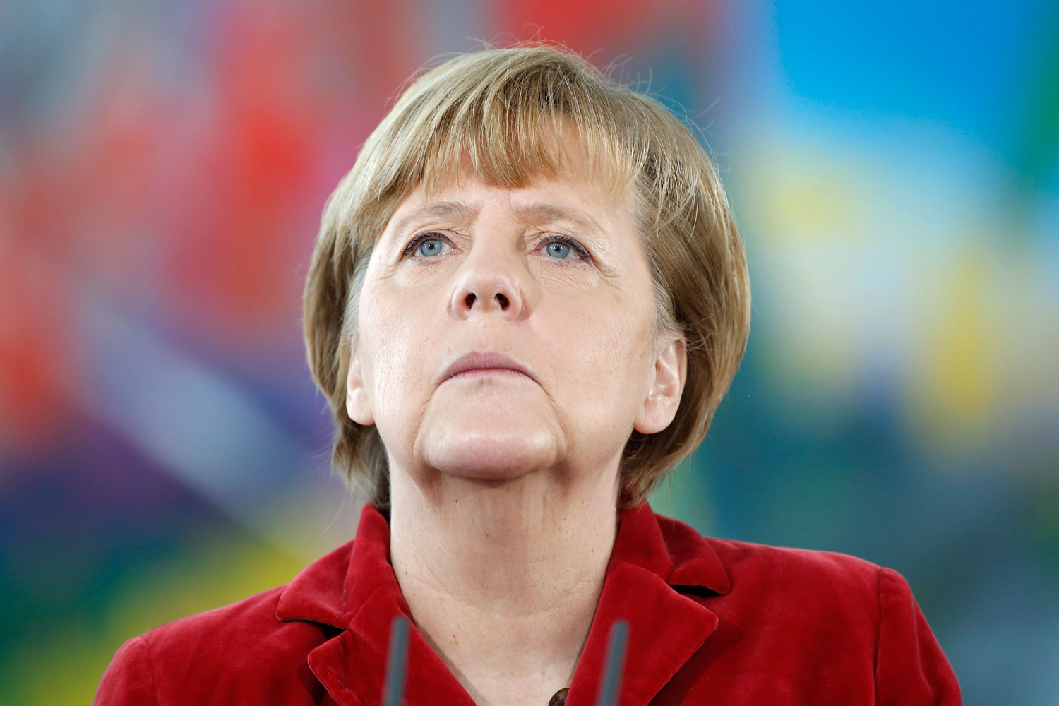 John Kerry Meets With Angela Merkel