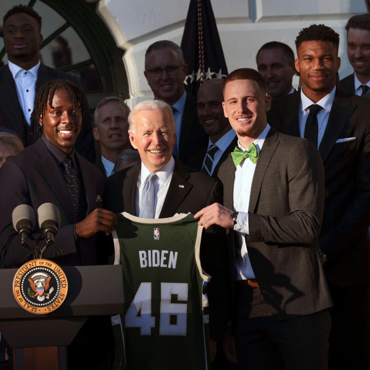President Biden Honors NBA Champion Milwaukee Bucks