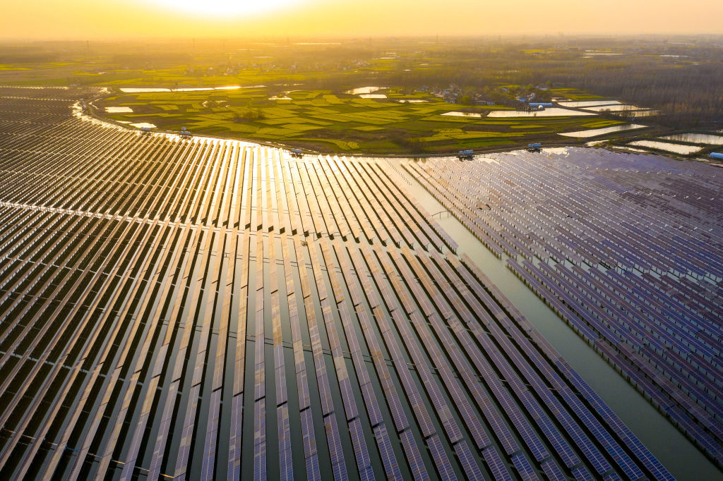 Fishery-solar Hybrid Photovoltaic Power Station In Hefei