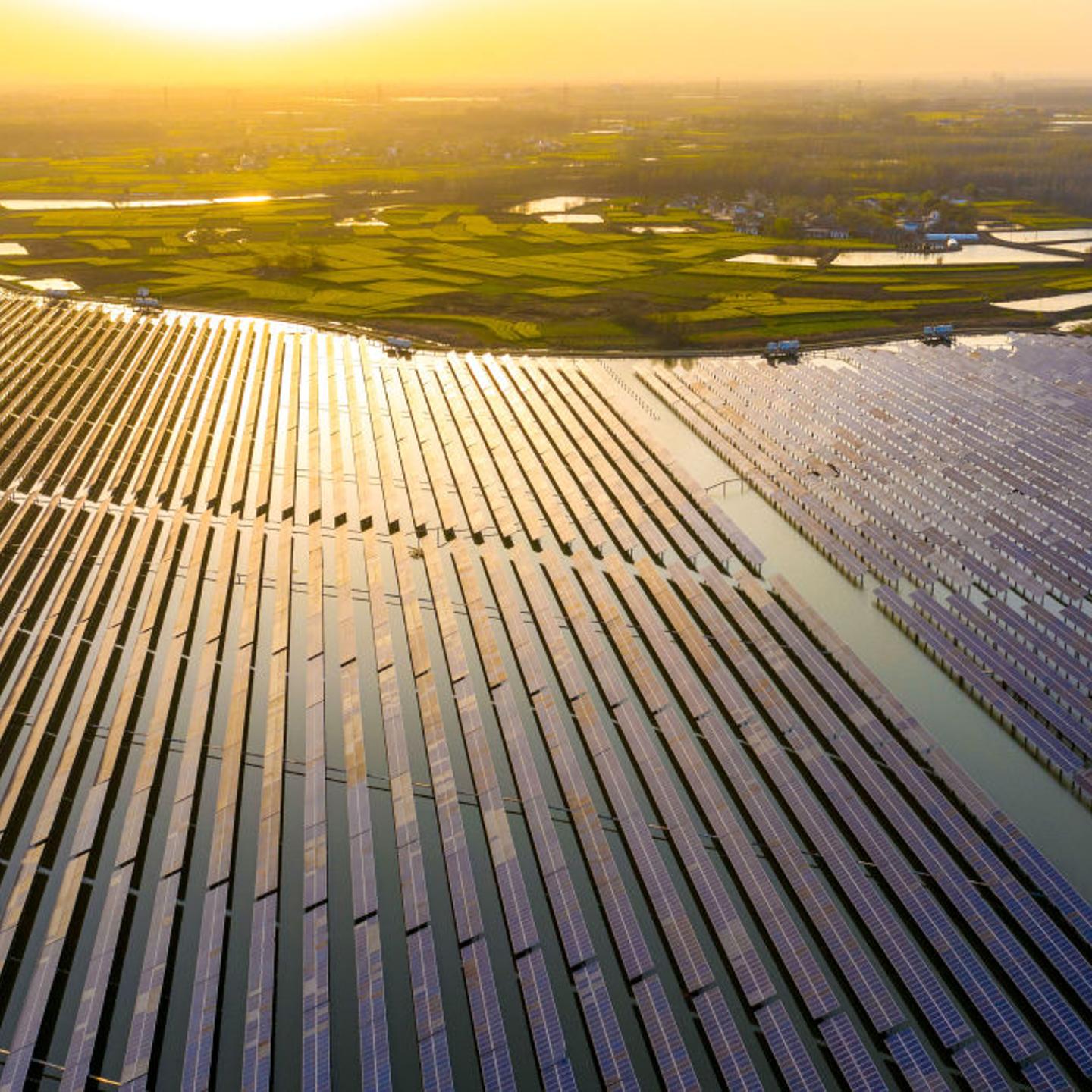 Fishery-solar Hybrid Photovoltaic Power Station In Hefei