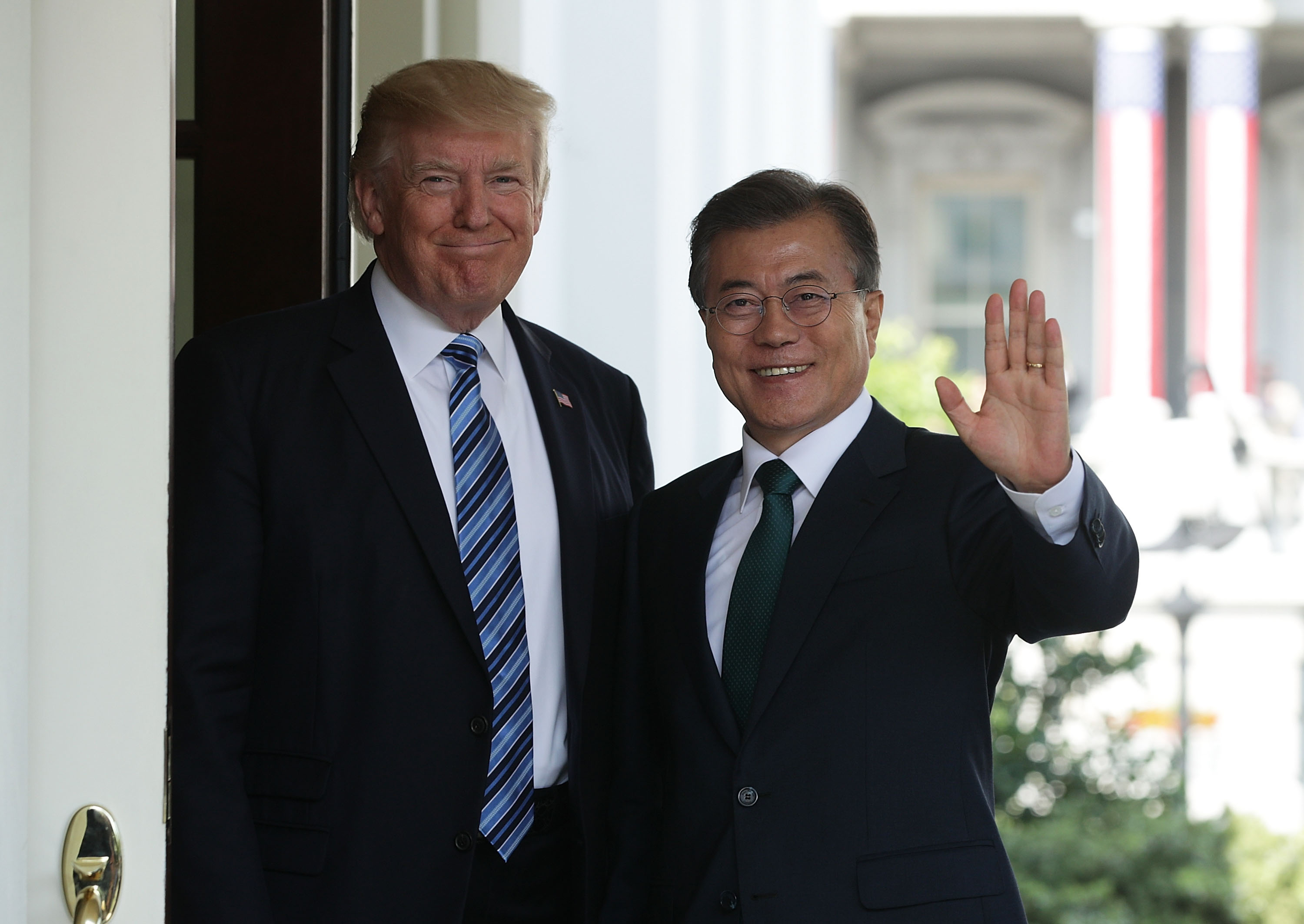 President Trump Hosts President Moon Of South Korea At The White House