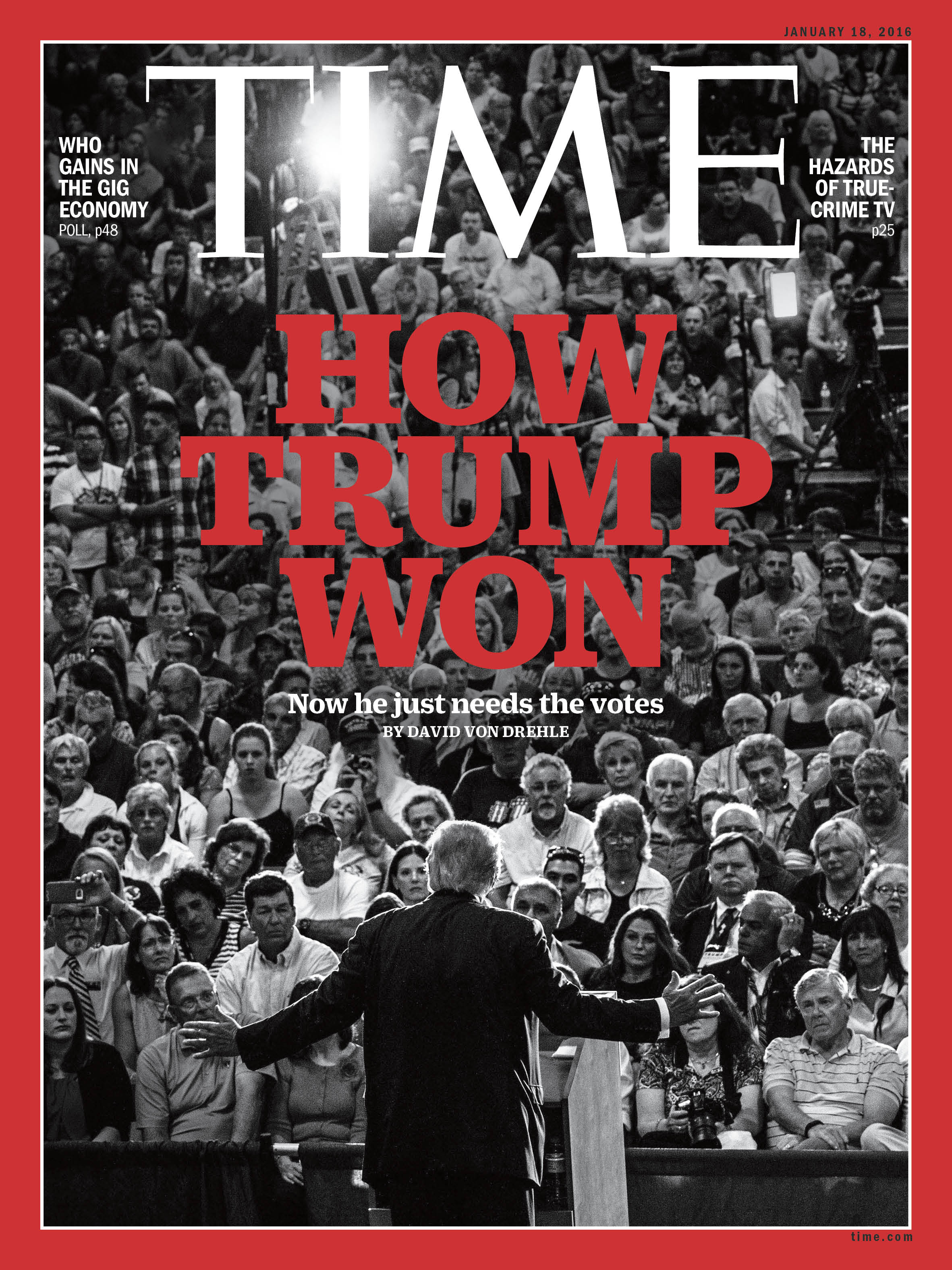 How Trump Won Time Magazine Cover