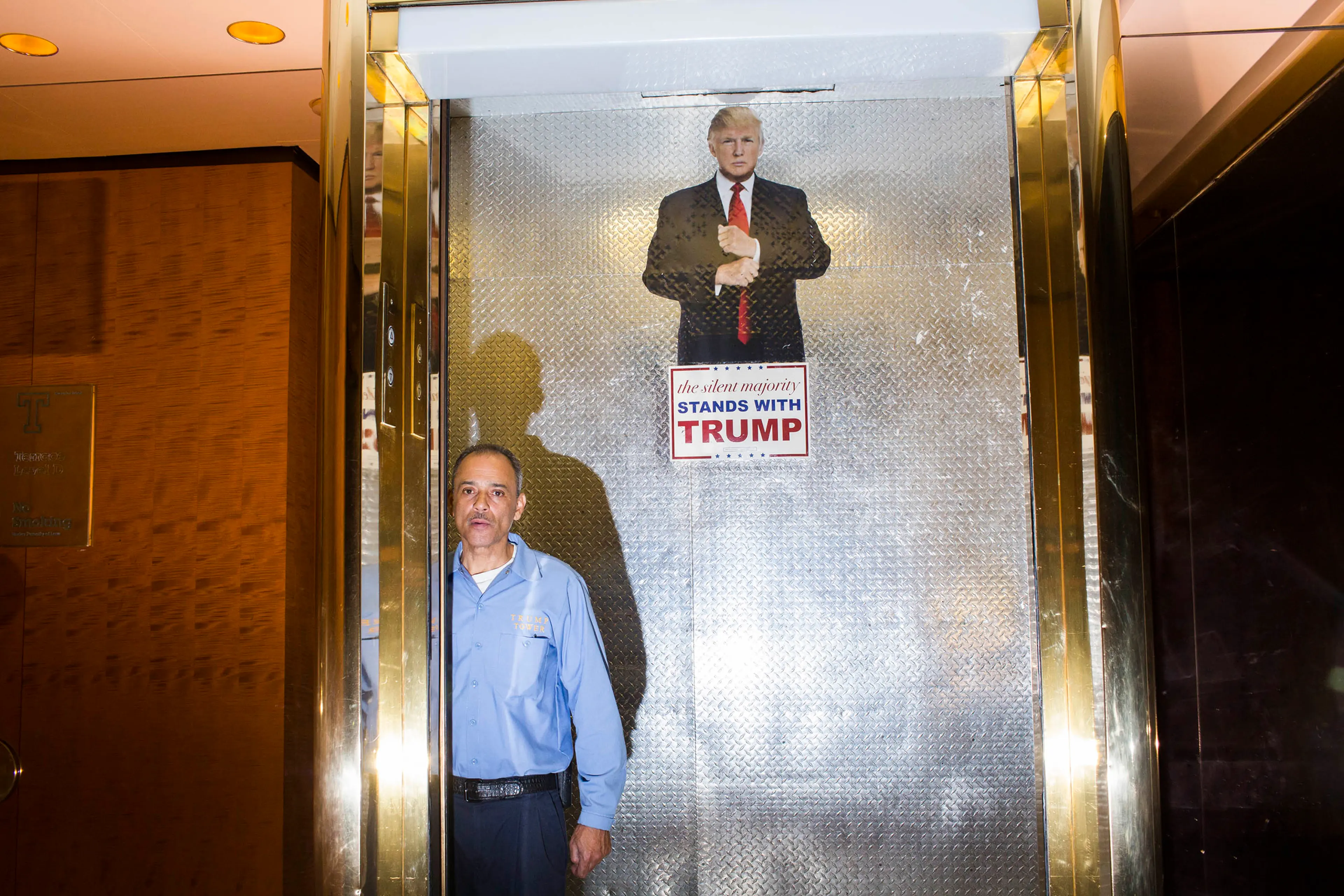 NEW YORK - MAY 24: Scenes from Inside the campaign headquarters of Donald Trump on May 24, 2016, in Trump Tower in New York City. (Photo by Landon Nordeman)