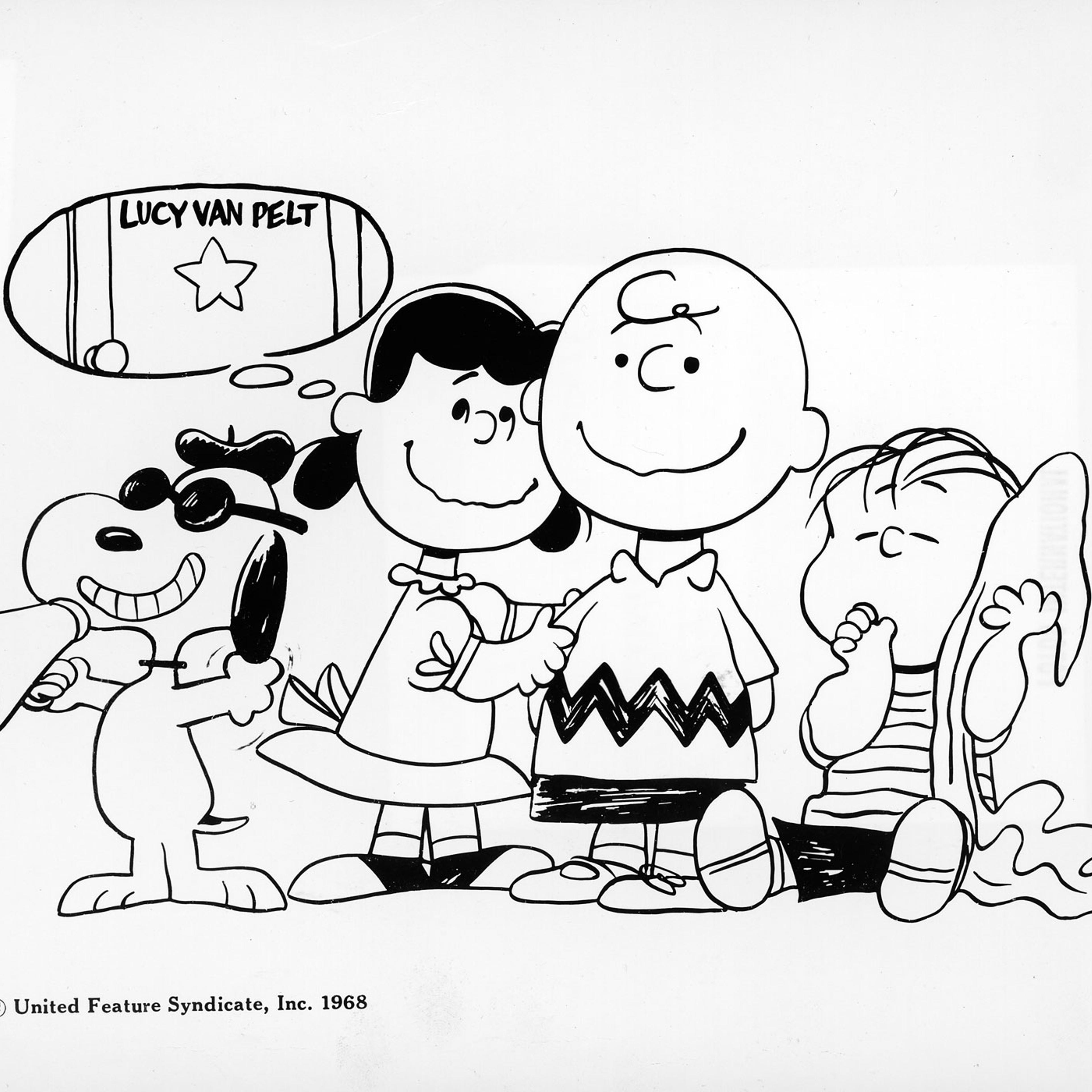 Snoopy, Lucy, Charlie Brown, & Linus in Peanuts